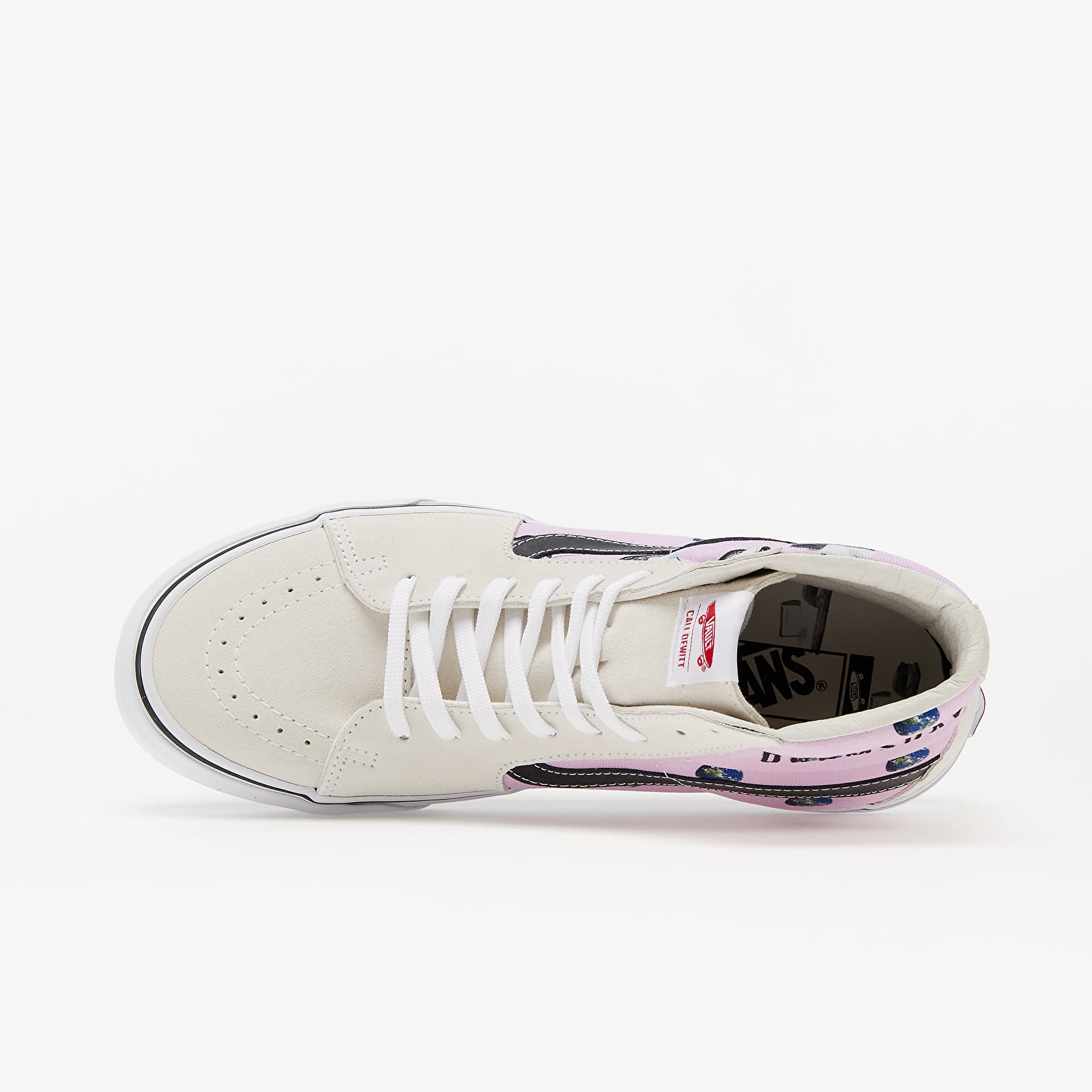 Herren Sneaker und Schuhe Vans Vault SK8-Hi LX (Cali Thornhill Dewitt) White/ Pink
