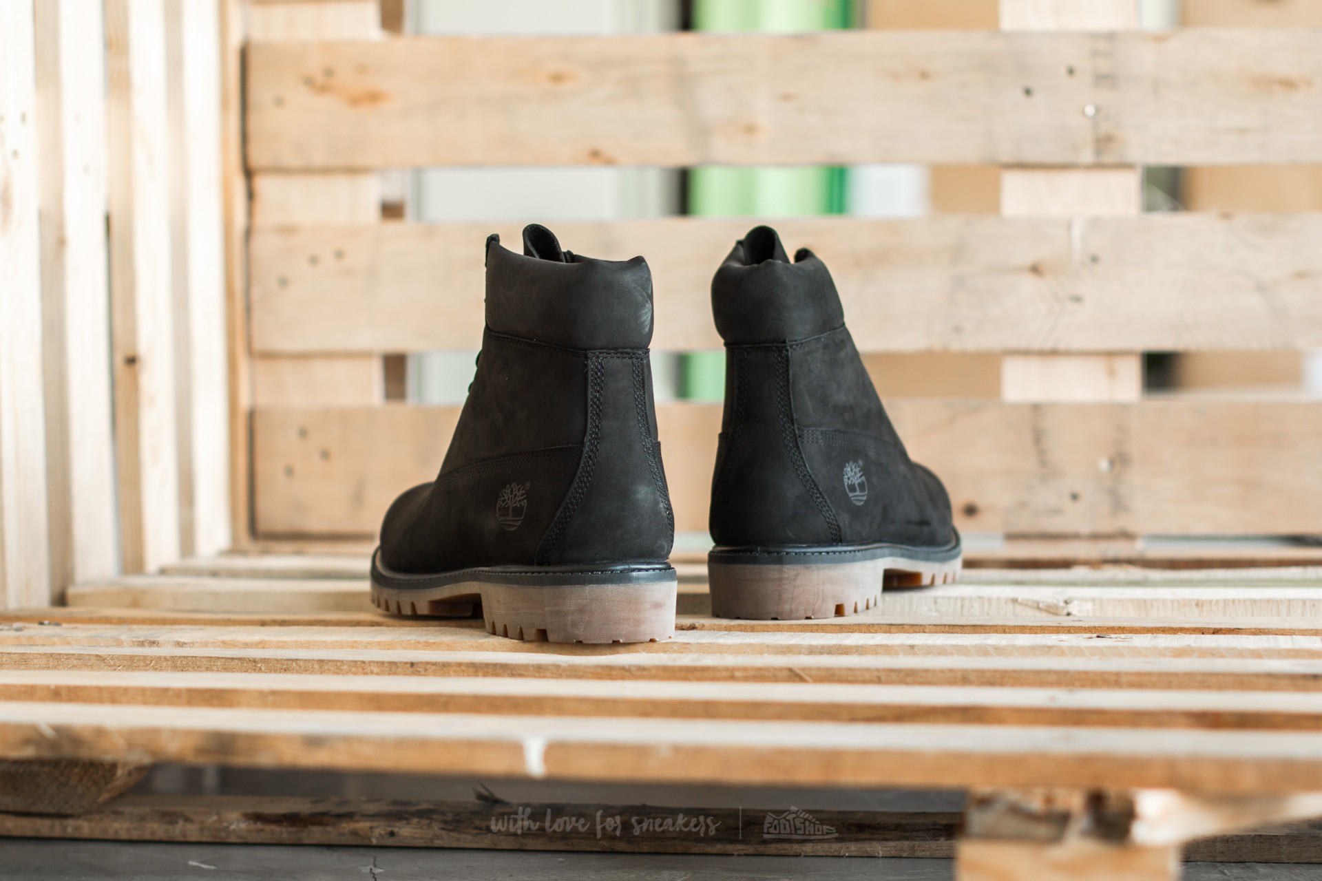 Scarpe uomo Timberland 6 in Premium Boot Black