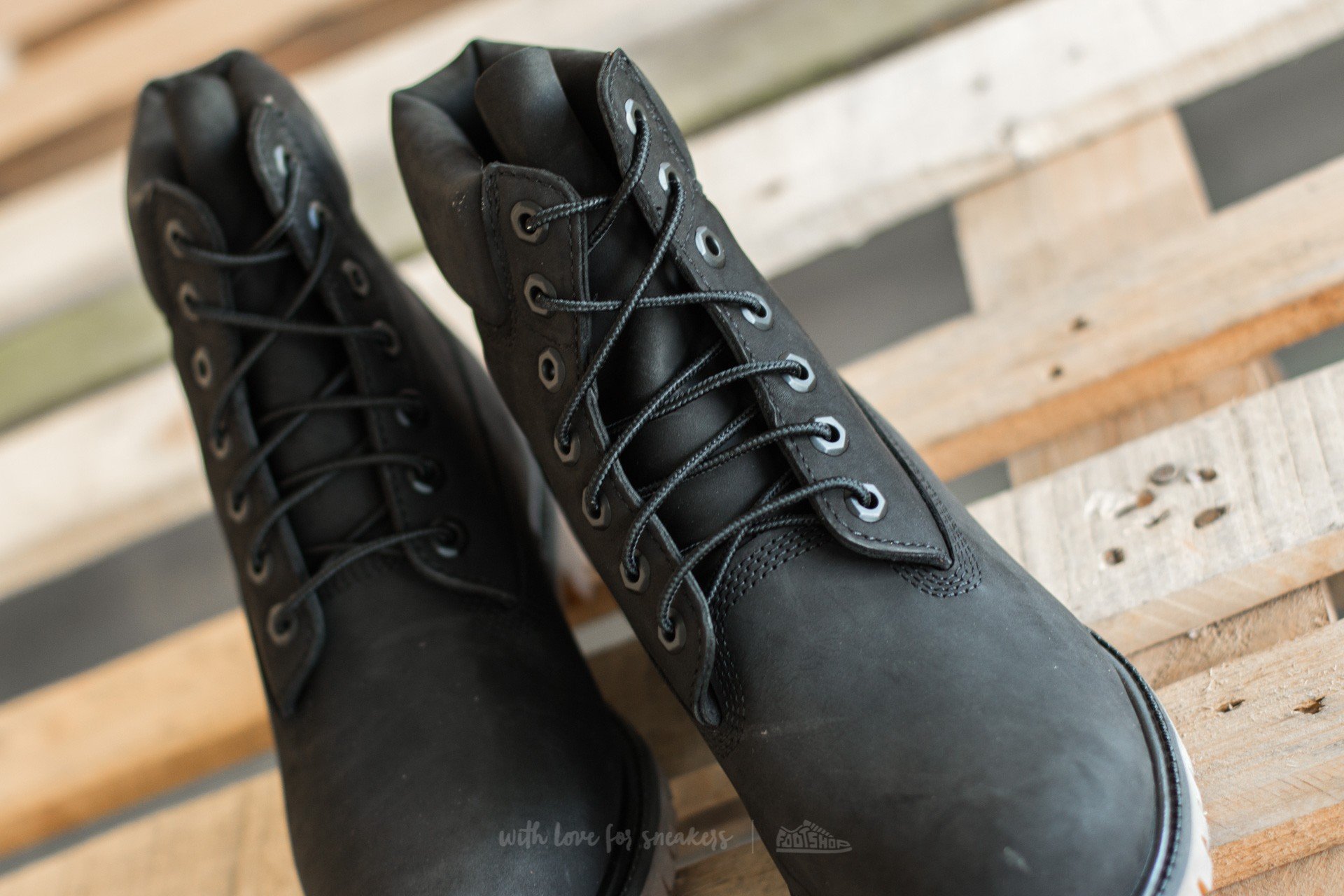 Scarpe uomo Timberland 6 in Premium Boot Black