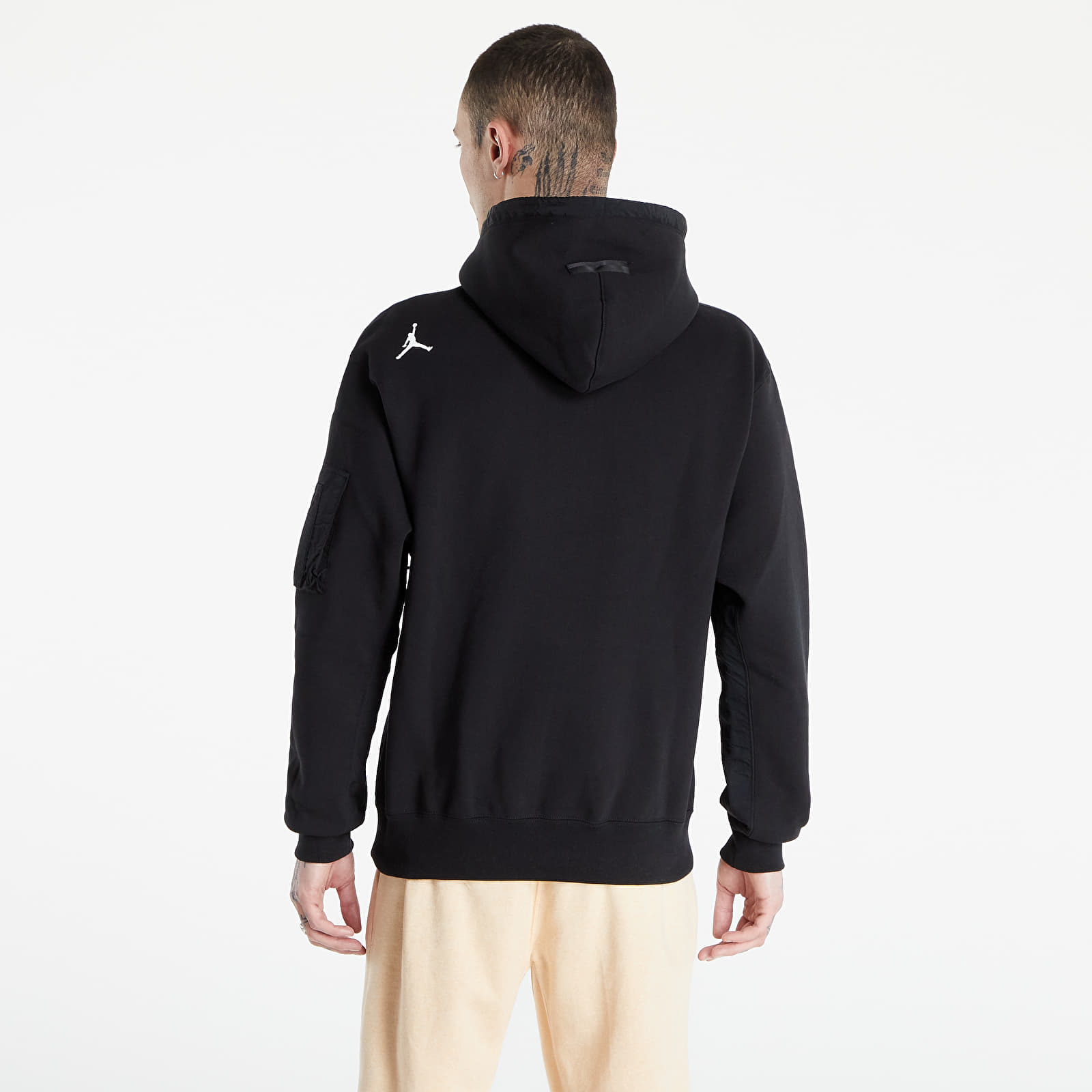 Hanorac Jordan 23 Engineered Fleece Pullover Hoodie Black - 1 | YEO