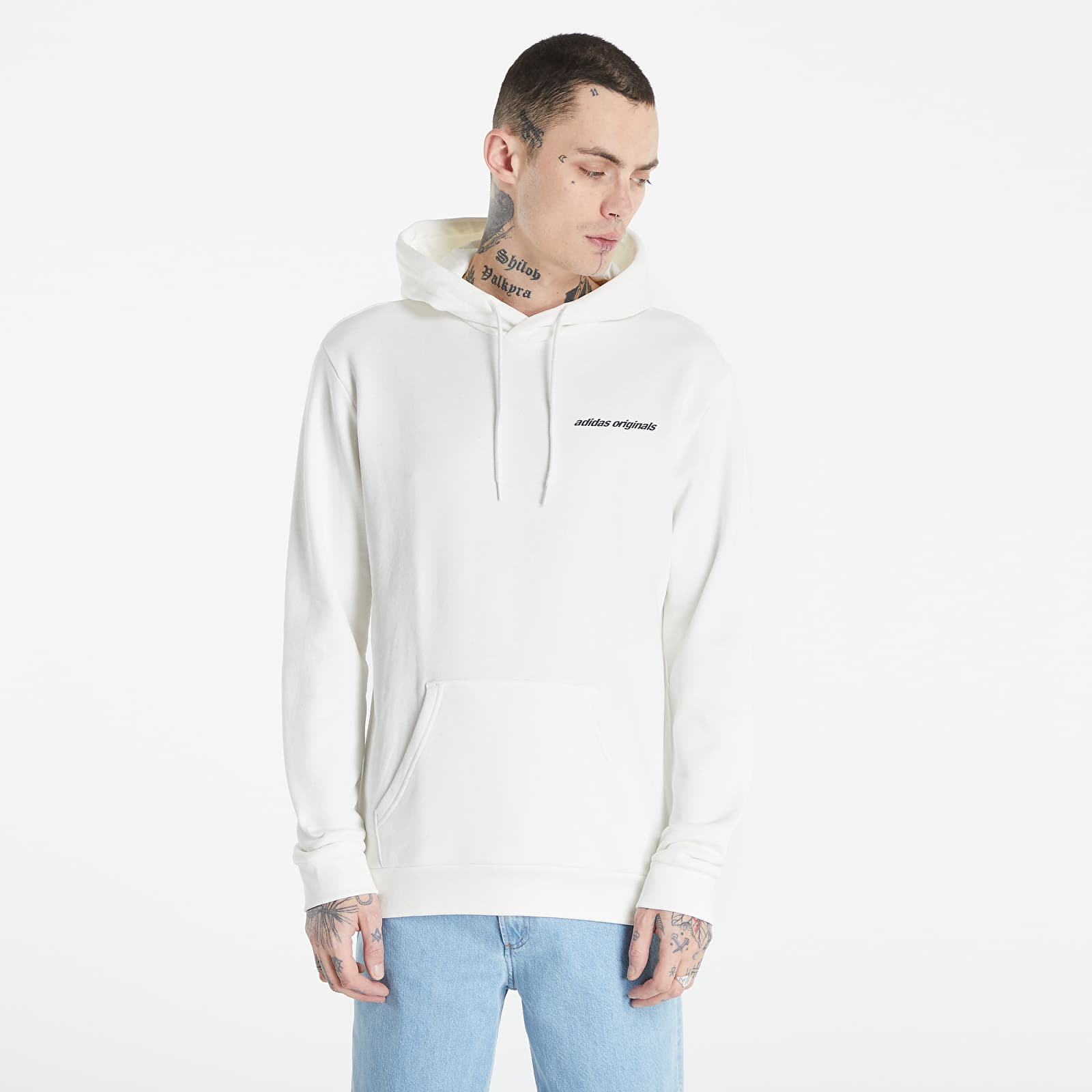 Hanorace adidas Yung Z Hoodie 1 White