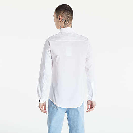A-COLD-WALL* Woven Split Dialogue Shirt White | Footshop