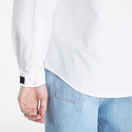 A-COLD-WALL* Woven Split Dialogue Shirt White | Footshop