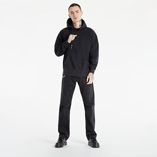Faded black hoodie cheap