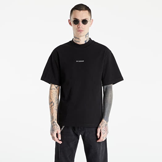 T shirts Han Kjobenhavn Distressed Tee Short Sleeve Logo Distressed Black Footshop