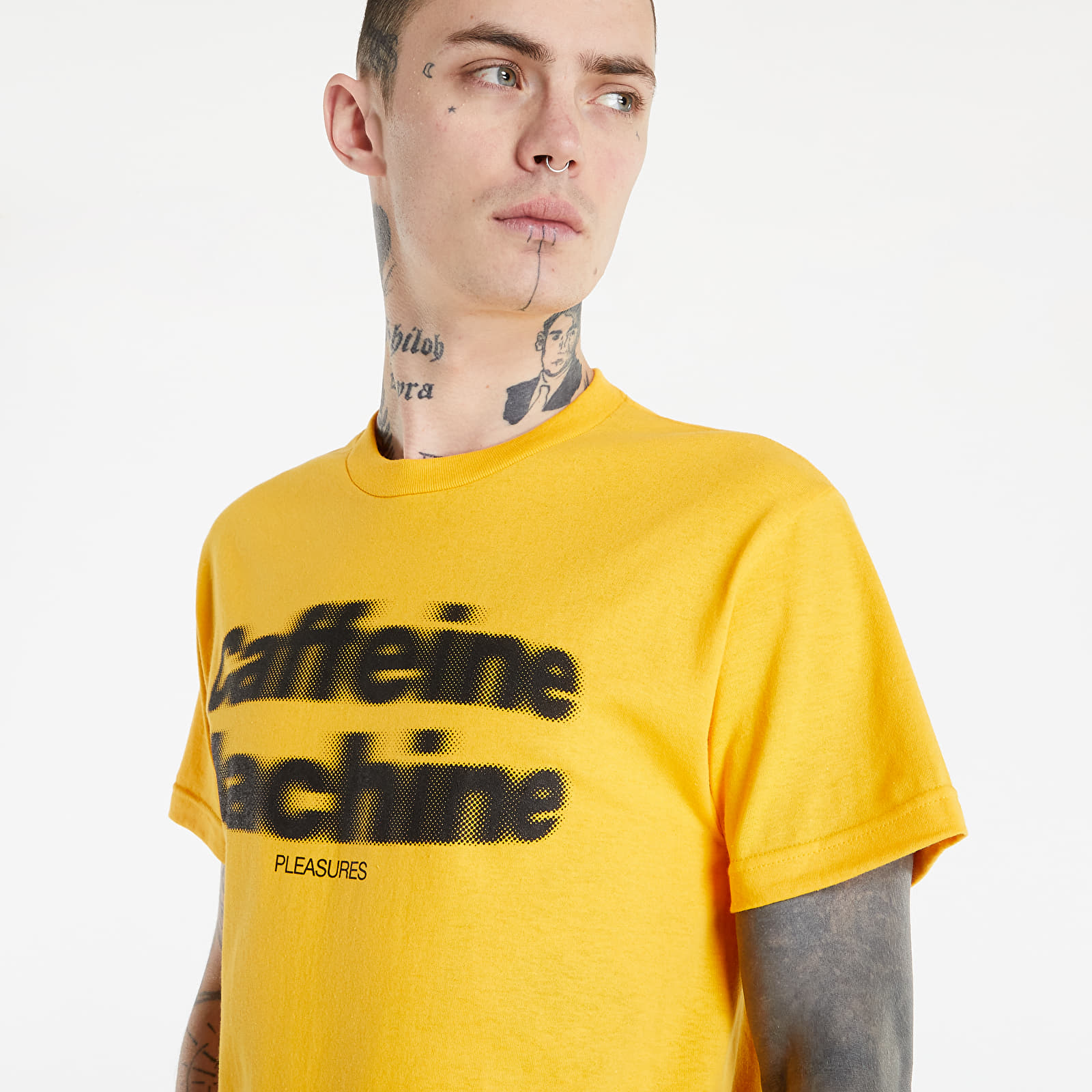 T-shirts PLEASURES Energy T-Shirt Gold