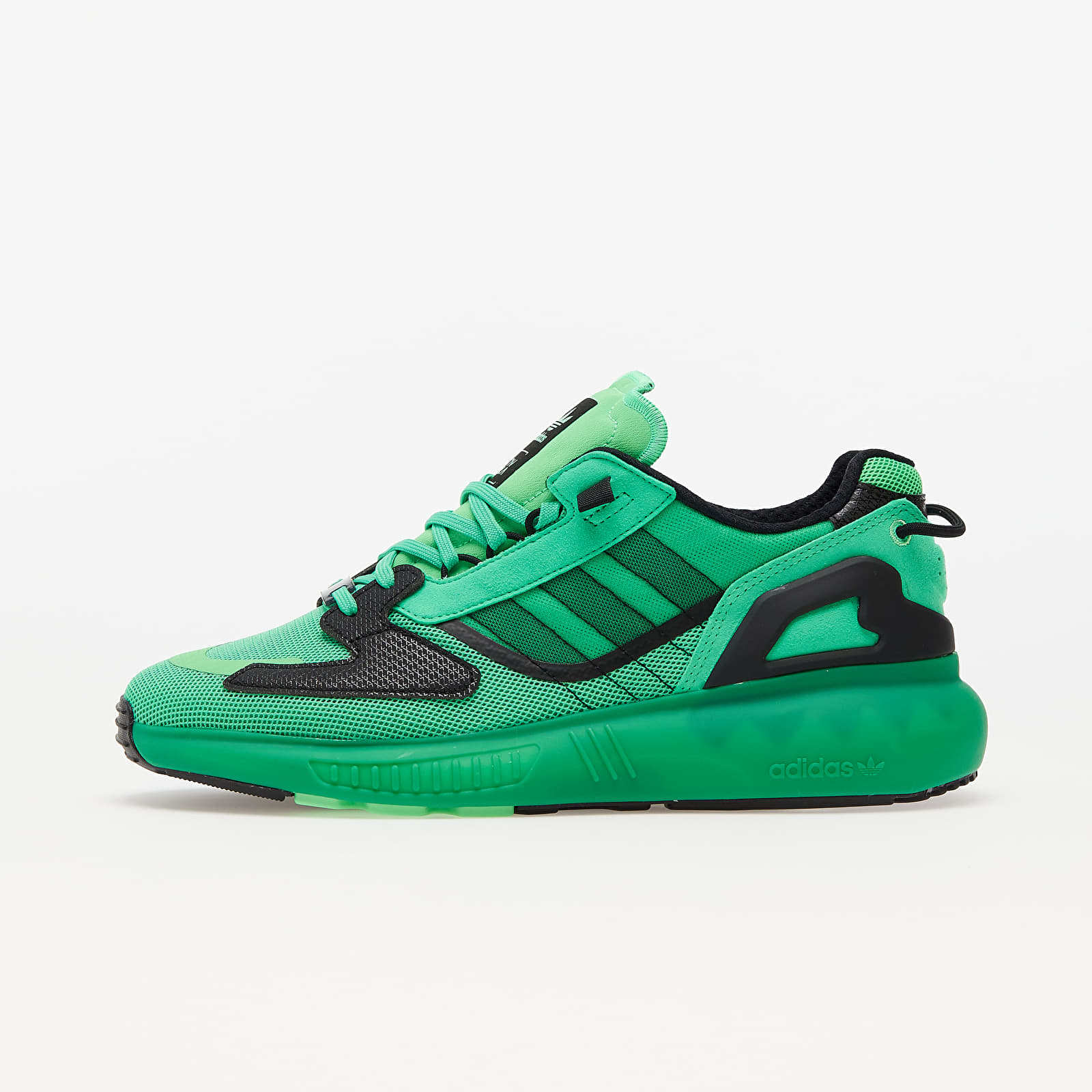 Herren Sneaker und Schuhe adidas ZX 5K Boost Lerna Semi Solar Green/ Screen  Green/ Core Black | Footshop