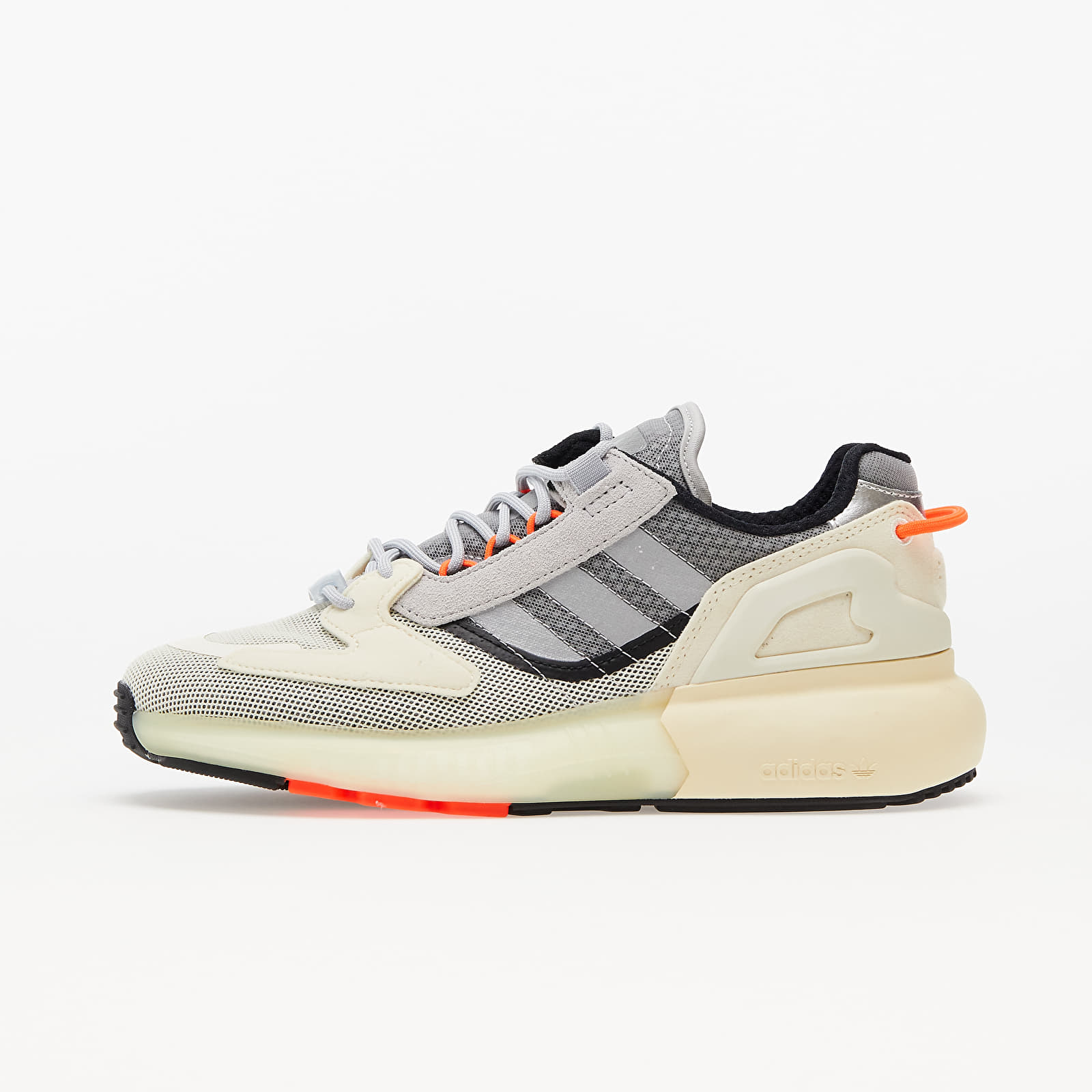 Pánské tenisky a boty adidas ZX 5K Boost Lerna Silver Metallic/ Core White/ Solar Red