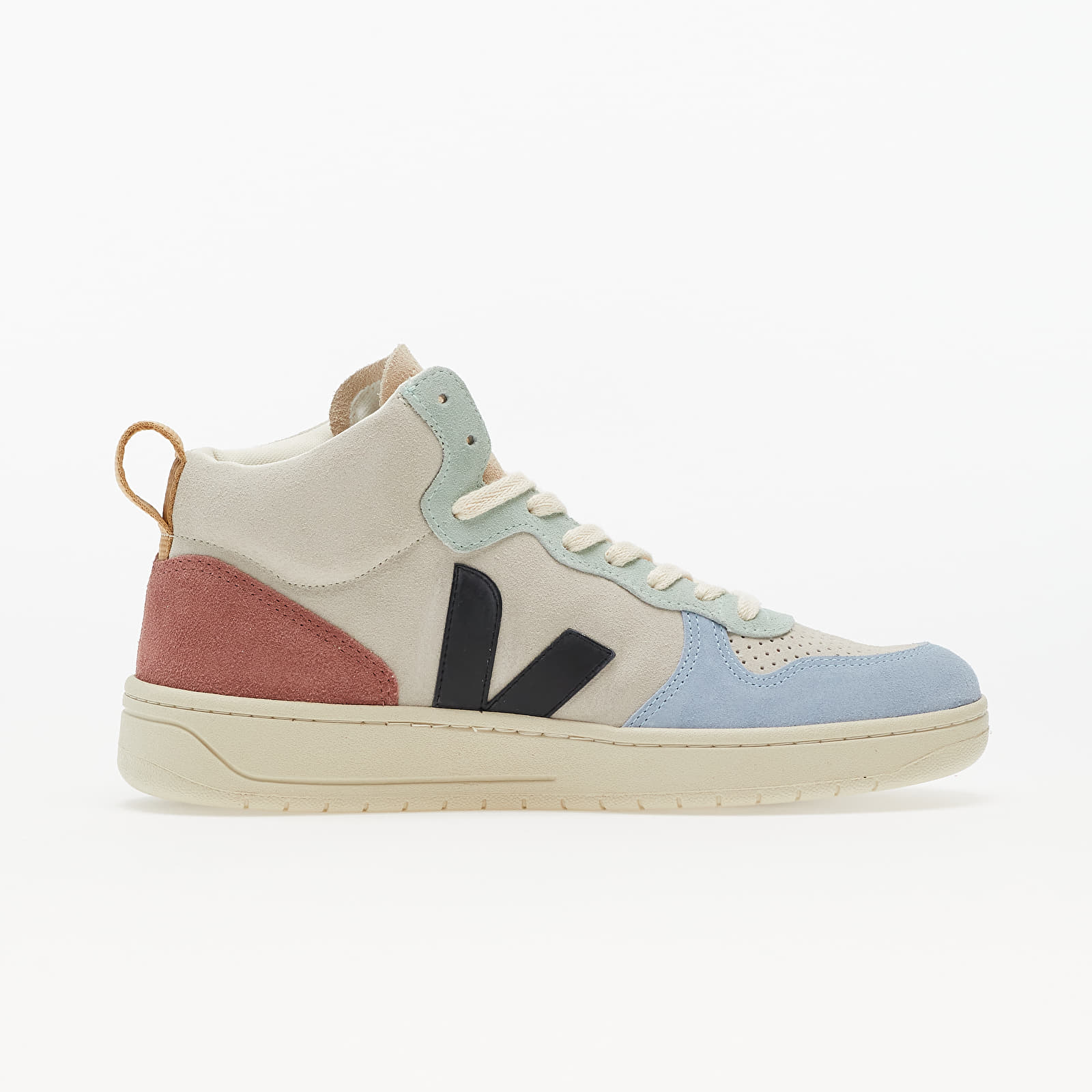 Moški čevlji Veja V-15 Suede Multico Natural/ Black