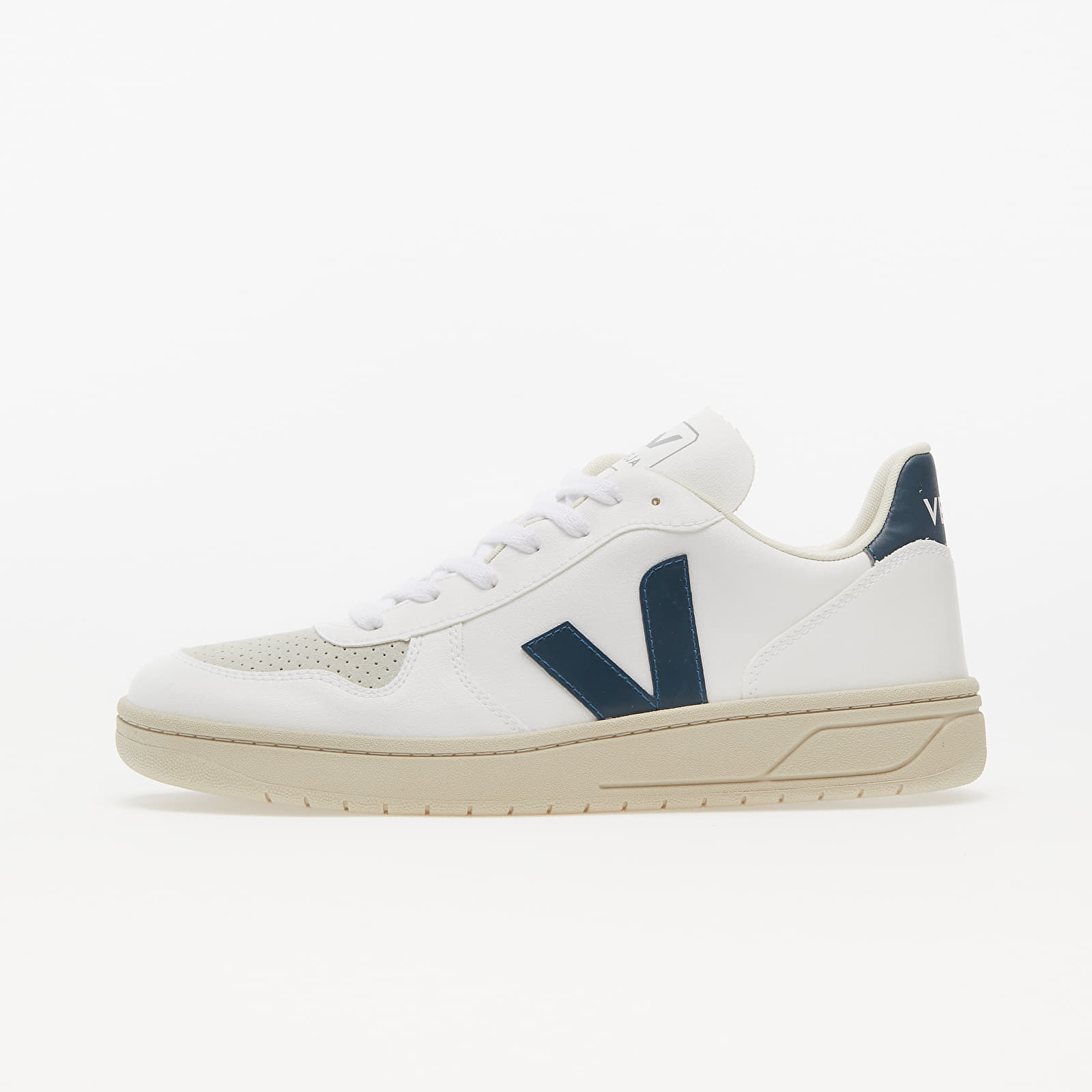 Veja Men's V-10 CWL Trainers, White / Black