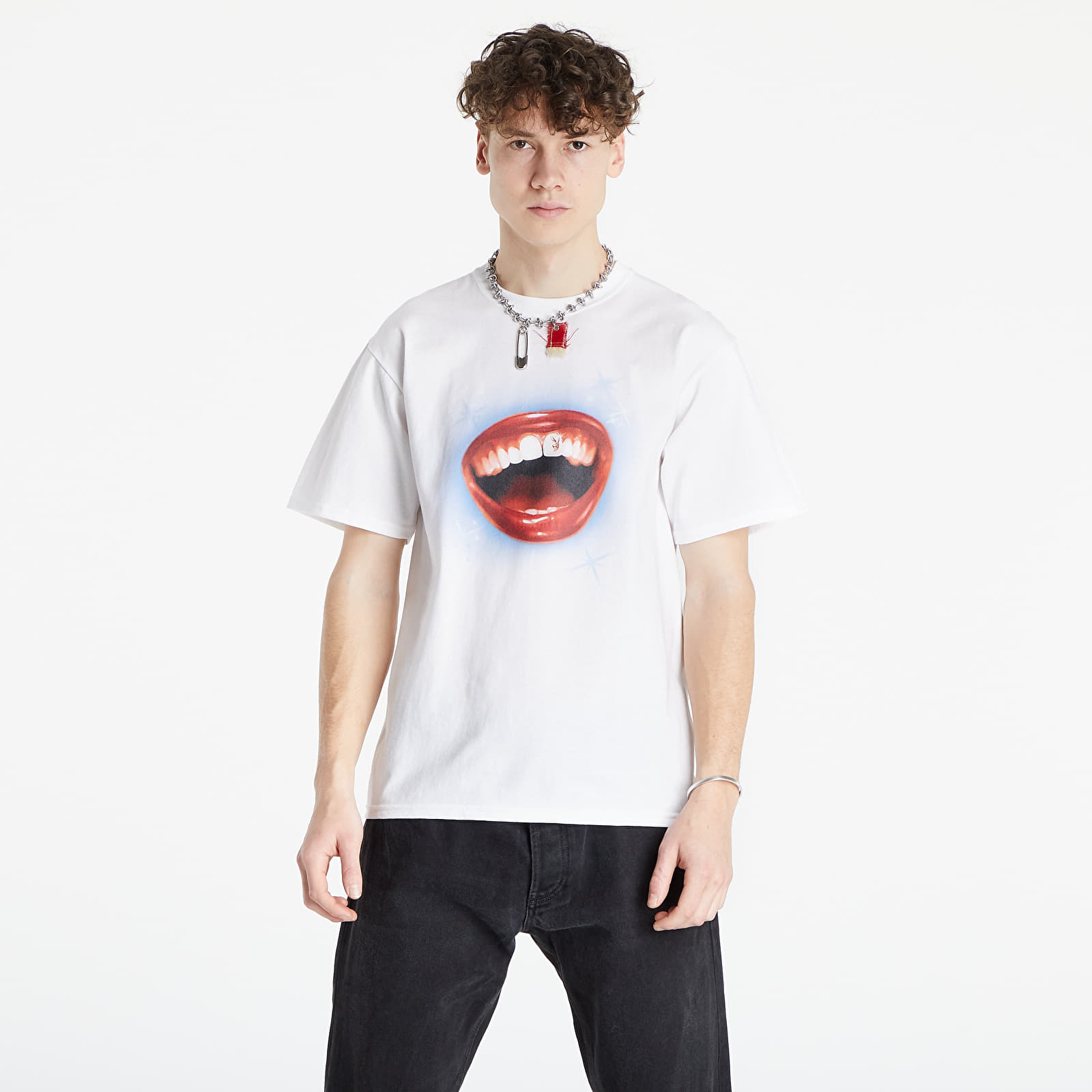 Camisetas HUF x Playboy Gold Cap T-Shirt White