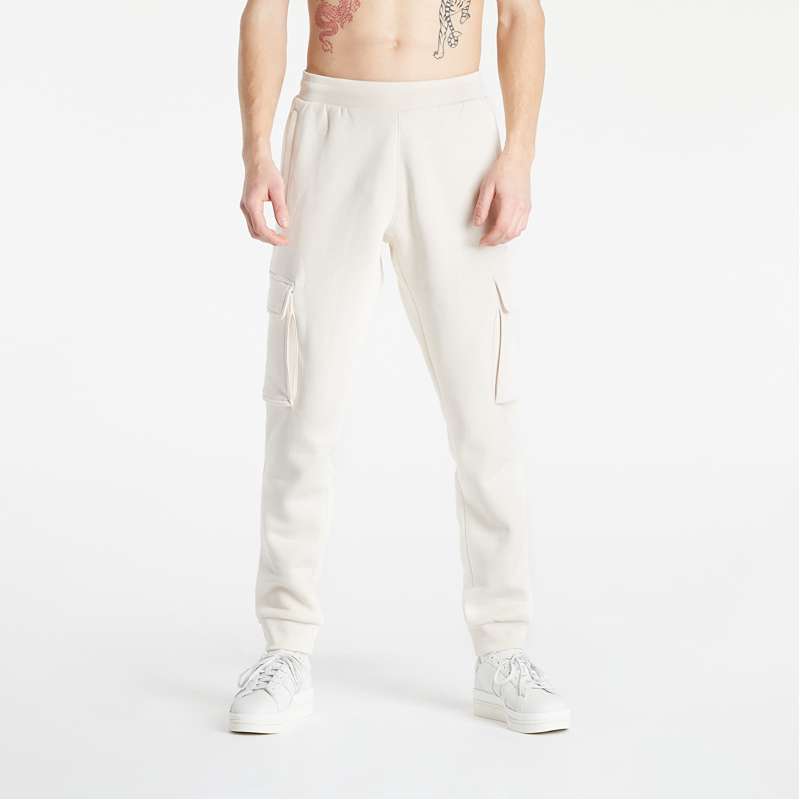 Pants and jeans adidas Essentials C Pants Wonder White