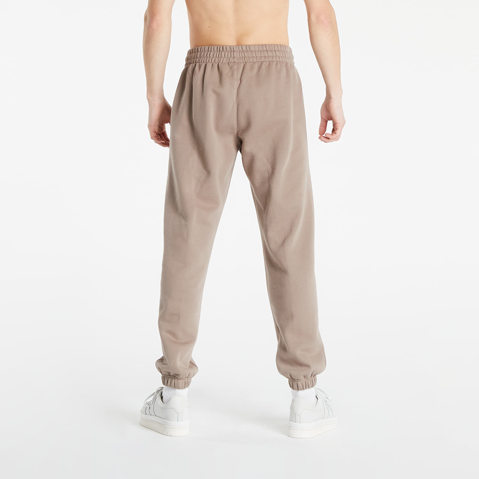Housut adidas Trefoil Linear Sweat Pants Chalky Brown