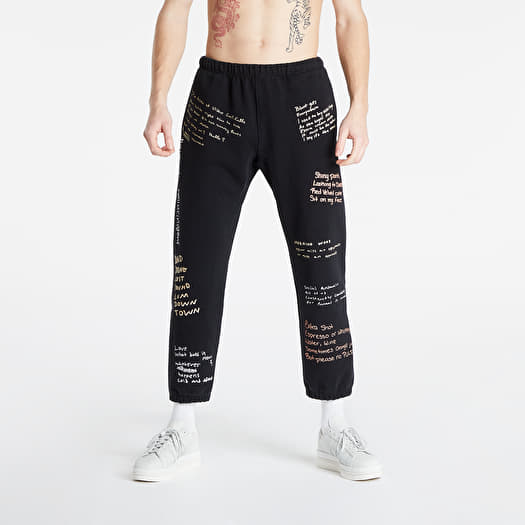 PLEASURES Remote Sweat Pant Black