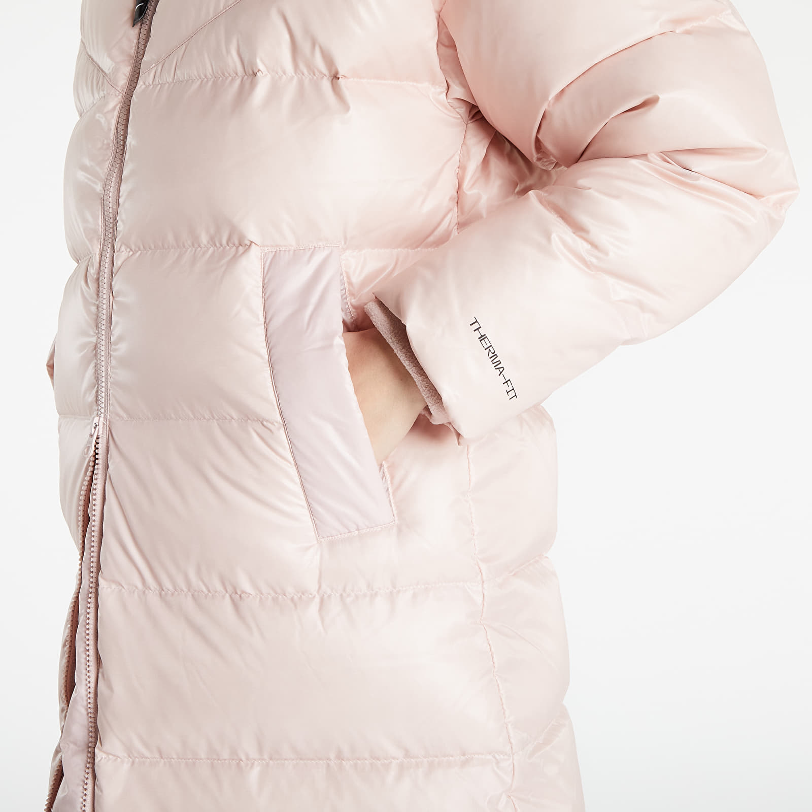 Geci Nike Sportswear W Nsw Therma-FIT City Hd Parka Pink Oxford/ Black