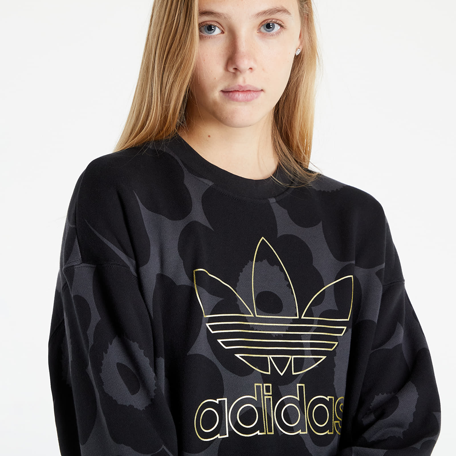 Худі та реглани adidas Sweater Black/ Carbon
