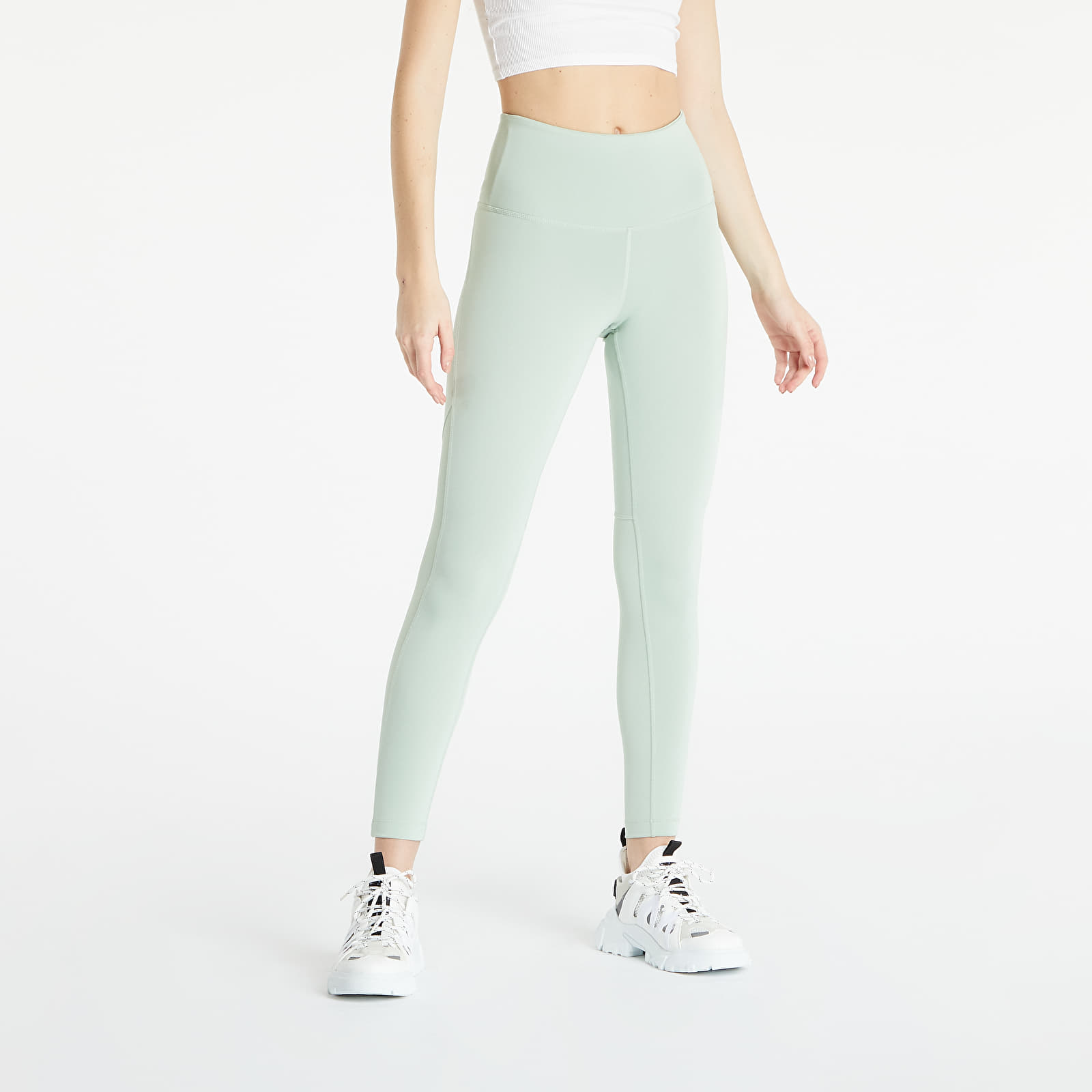 Pants and jeans Reebok Sh Beyond The Sweat Tights Light Sage