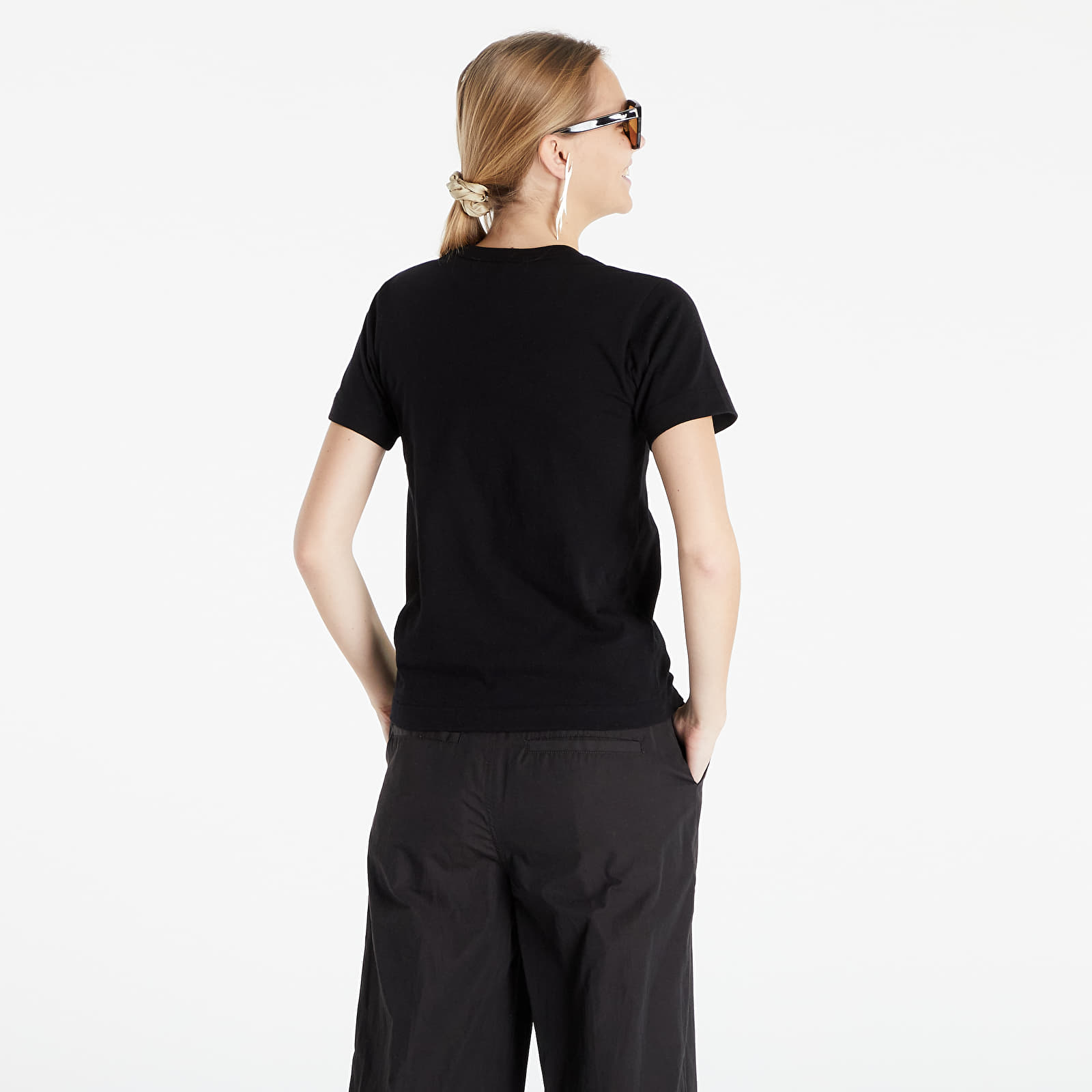 Koszulki Comme des Garçons PLAY Tee Knit Black