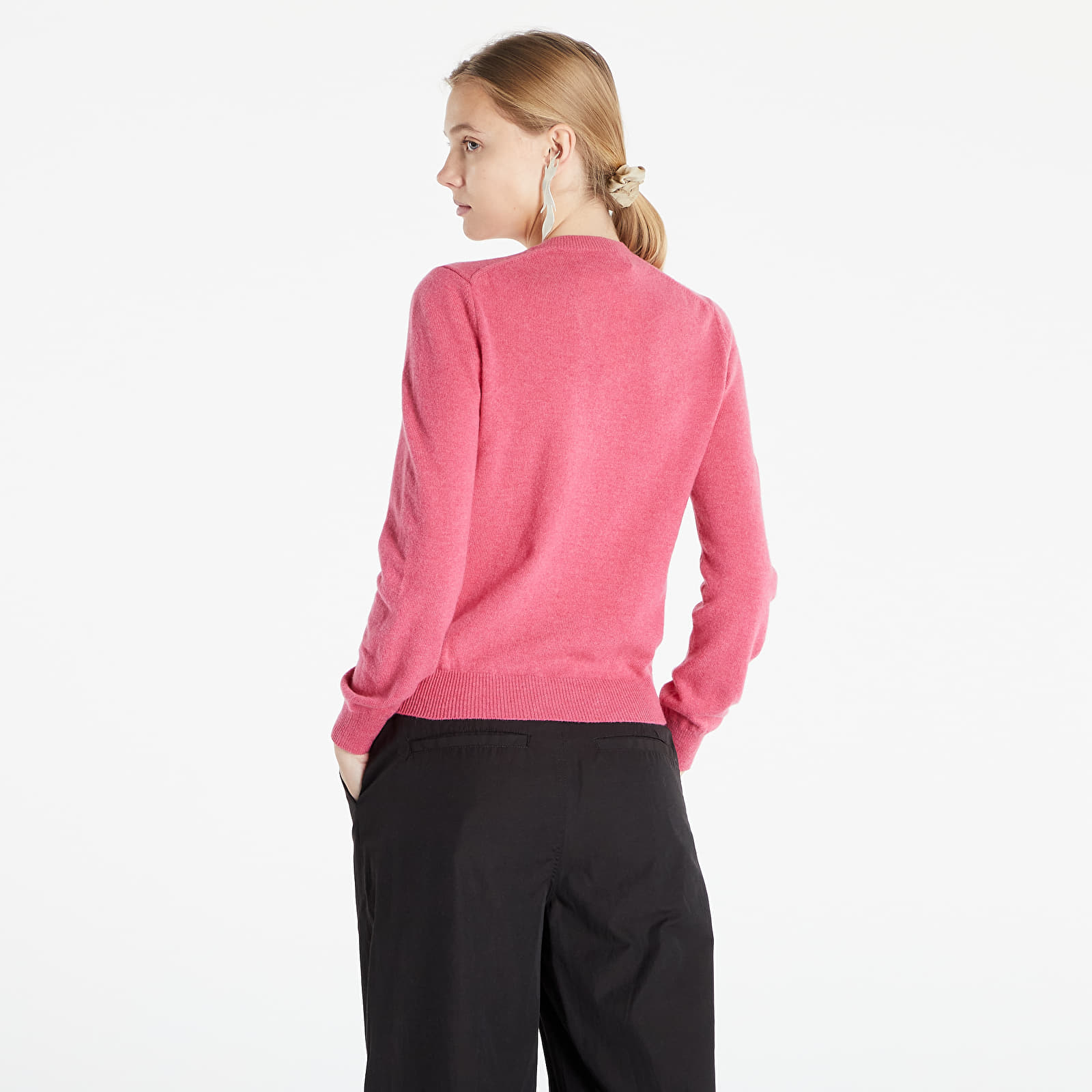 Πουλόβερ Comme des Garçons PLAY Cardigan Knit Pink