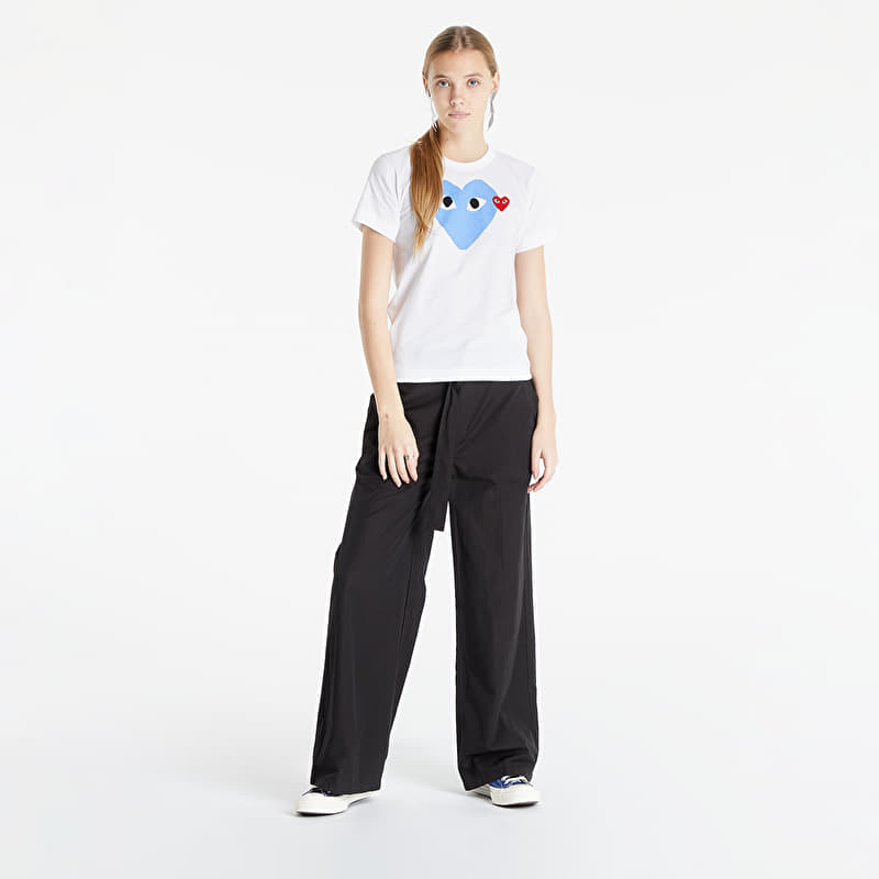 T-krekls Comme des Garcons PLAY Tee White/ Blue