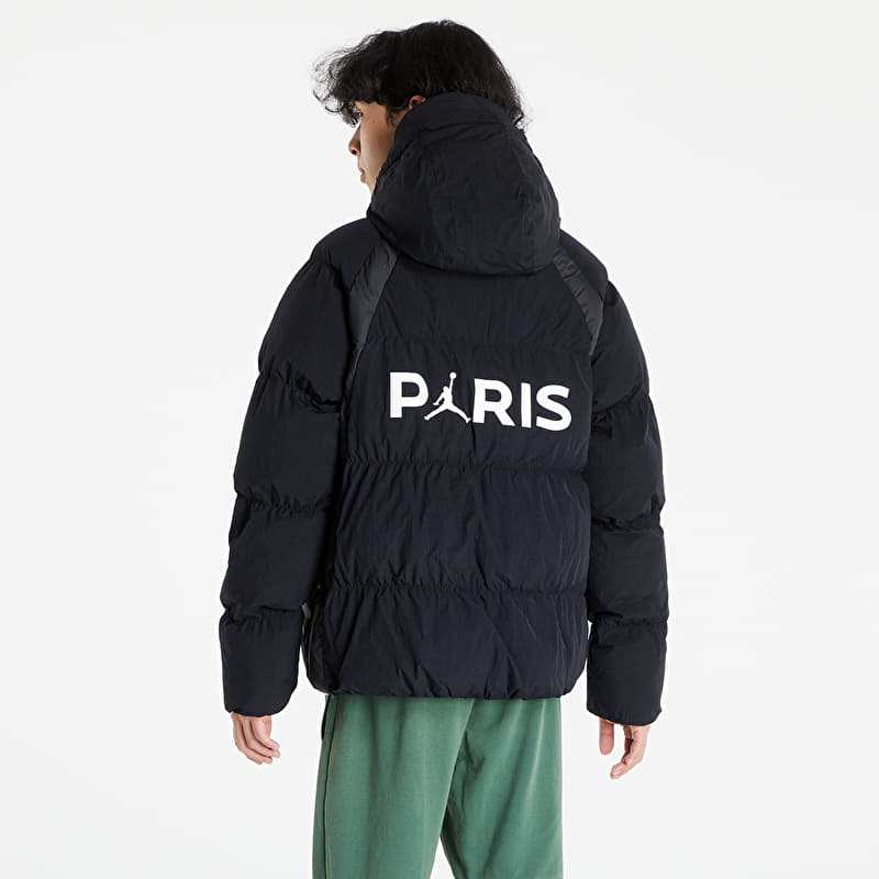 Jordan Paris Saint-Germain Puffer Jacket Black | Footshop