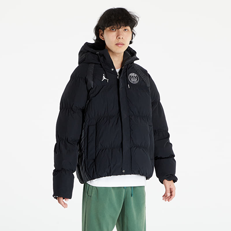 Jordan Paris Saint-Germain Puffer Jacket Black | Footshop