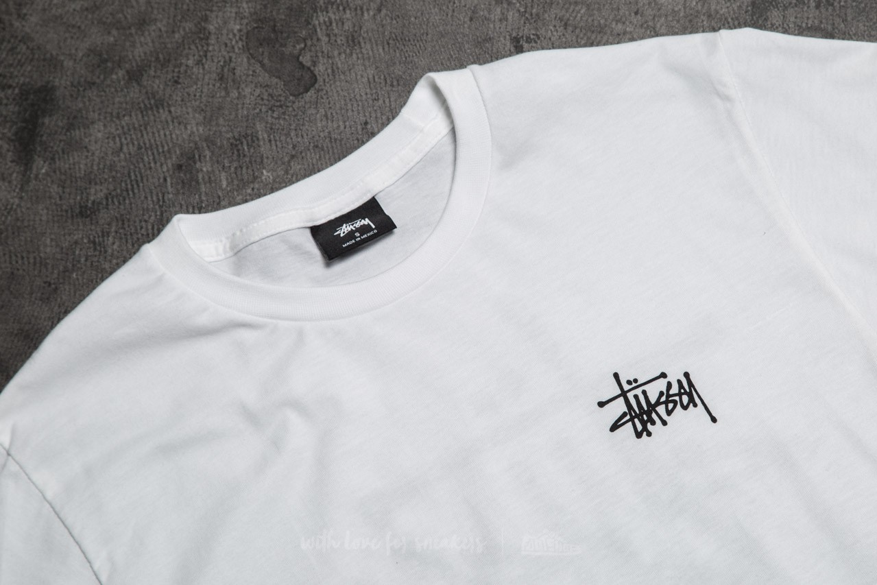 Camisetas Stüssy Basic Stüssy Tee White