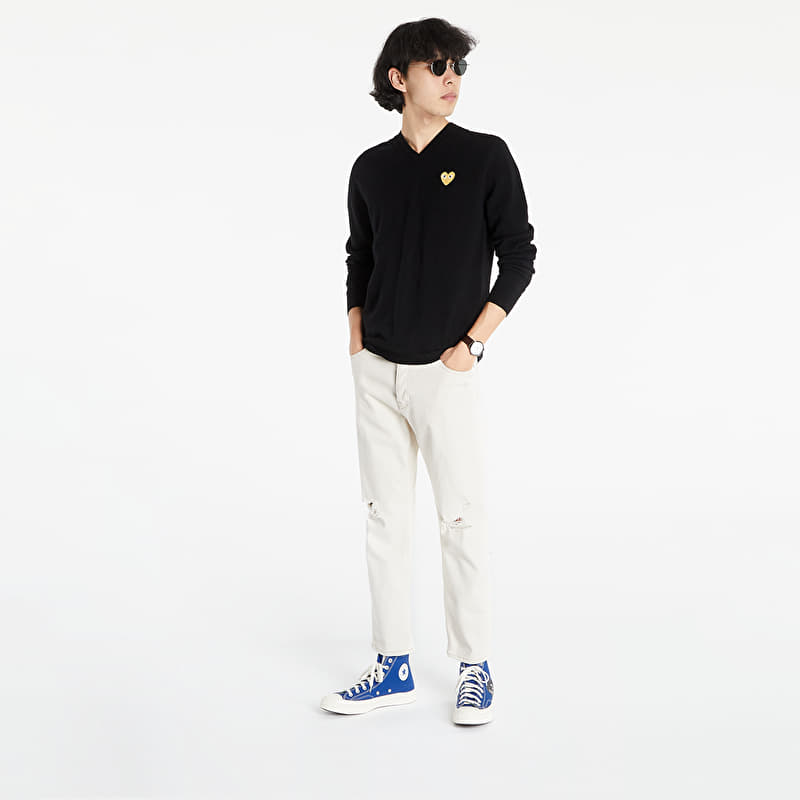 Суитшърт Comme des Garçons PLAY Knit Pullover Black
