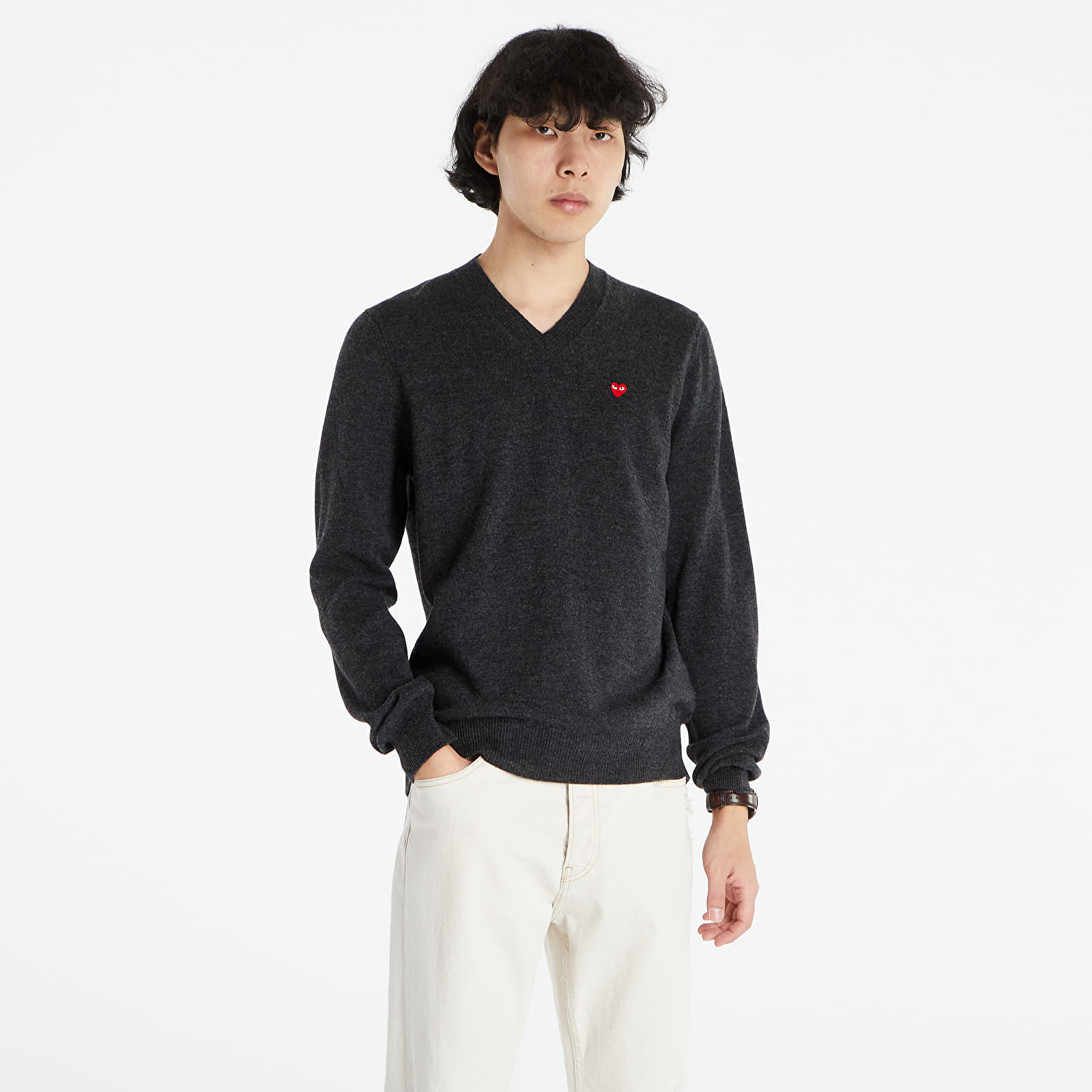 Felpe e maglioni Comme des Garçons PLAY Pullover Knit Charcoal