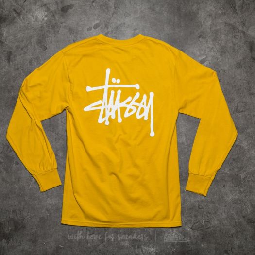 St ssy Basic St ssy Long Sleeve Tee