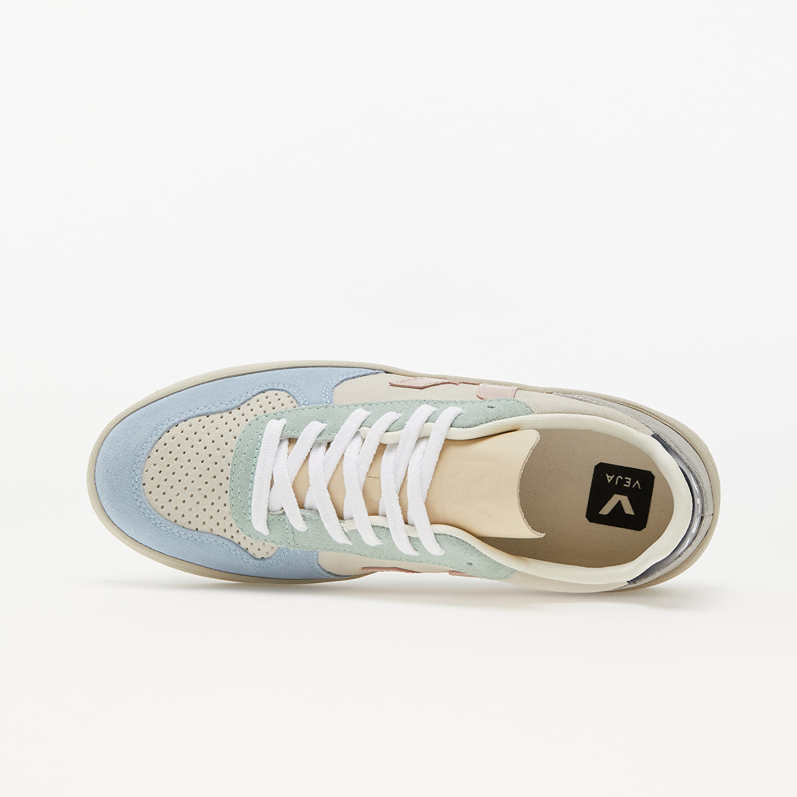 Women's shoes Veja V-10 Suede Multico/ Natural/ Babe