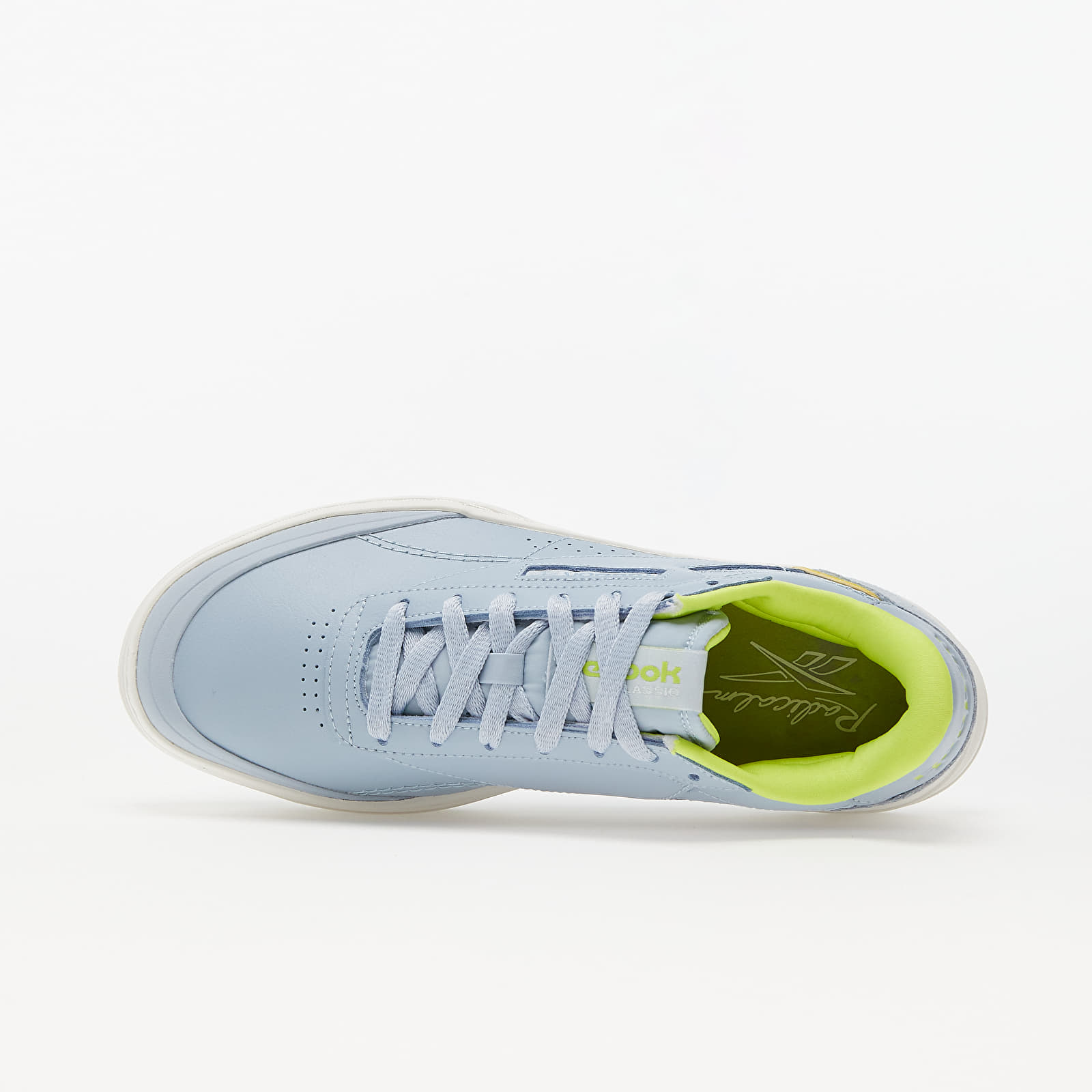 Damen Sneaker und Schuhe Reebok Club C Double Geo Grey/ Chalk/ Acid Yellow