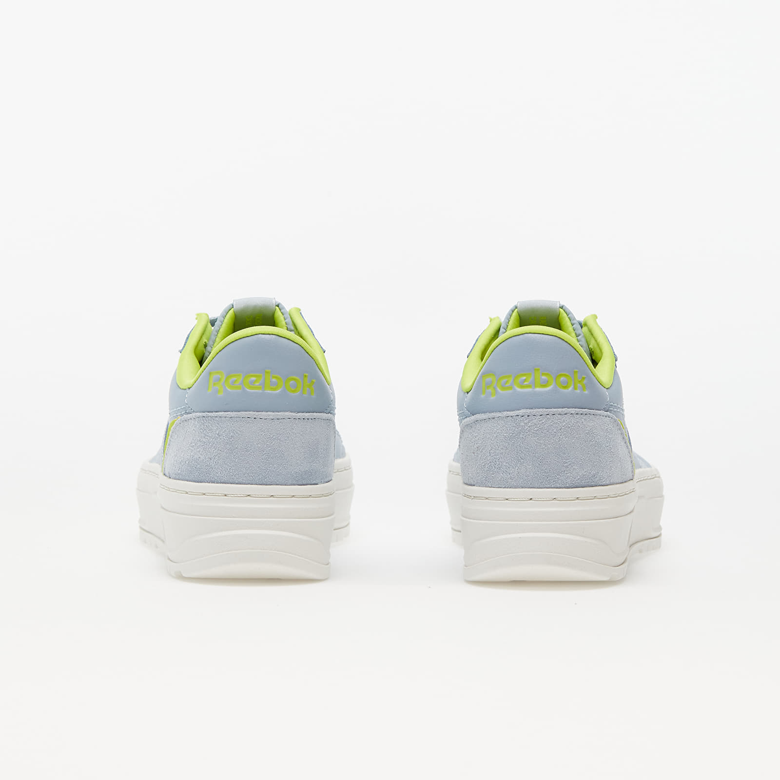 Damen Sneaker und Schuhe Reebok Club C Double Geo Grey/ Chalk/ Acid Yellow
