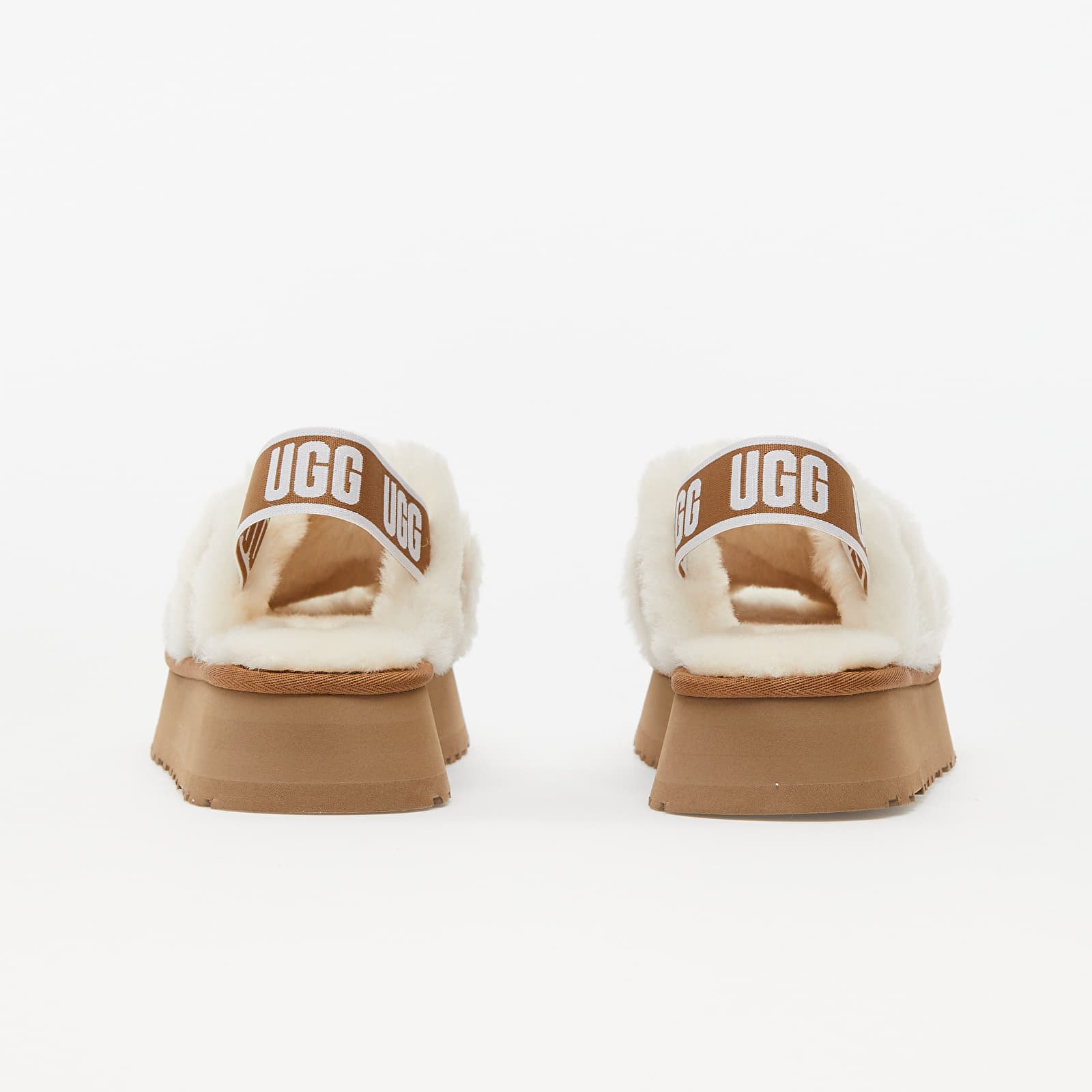 Moteriška avalynė UGG W Disco Cross Slide Chestnut