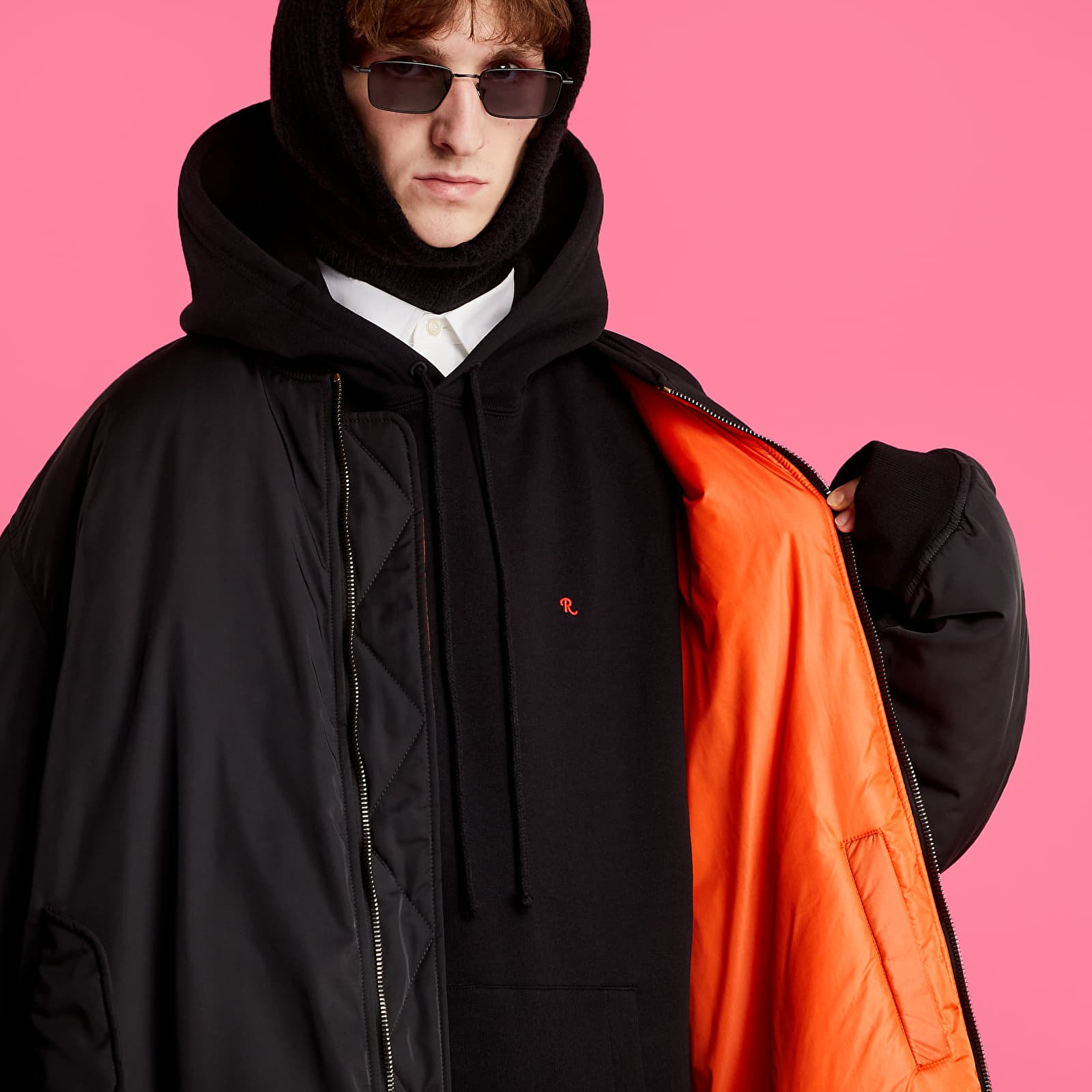 Jacken RAF SIMONS Synchronicity Bomber Jacket Black