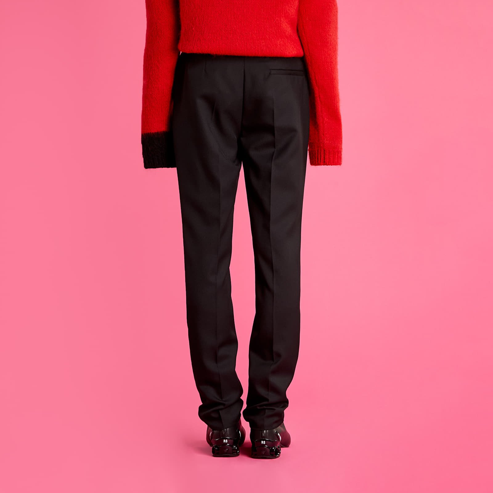 Džínsy a nohavice RAF SIMONS Slim Fit Classic Pants Black