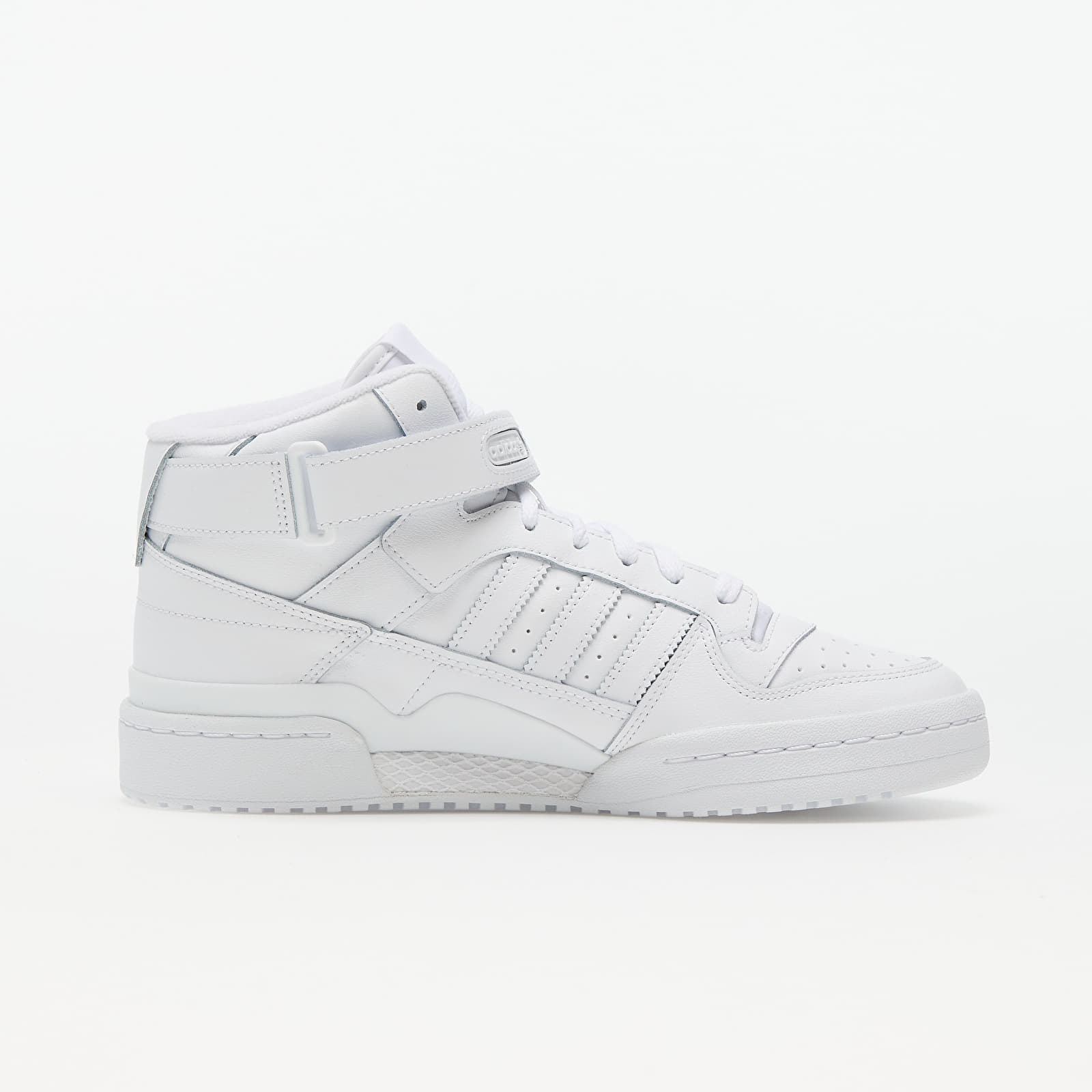 Scarpe uomo adidas Forum Mid Ftw White/ Ftw White/ Ftw White