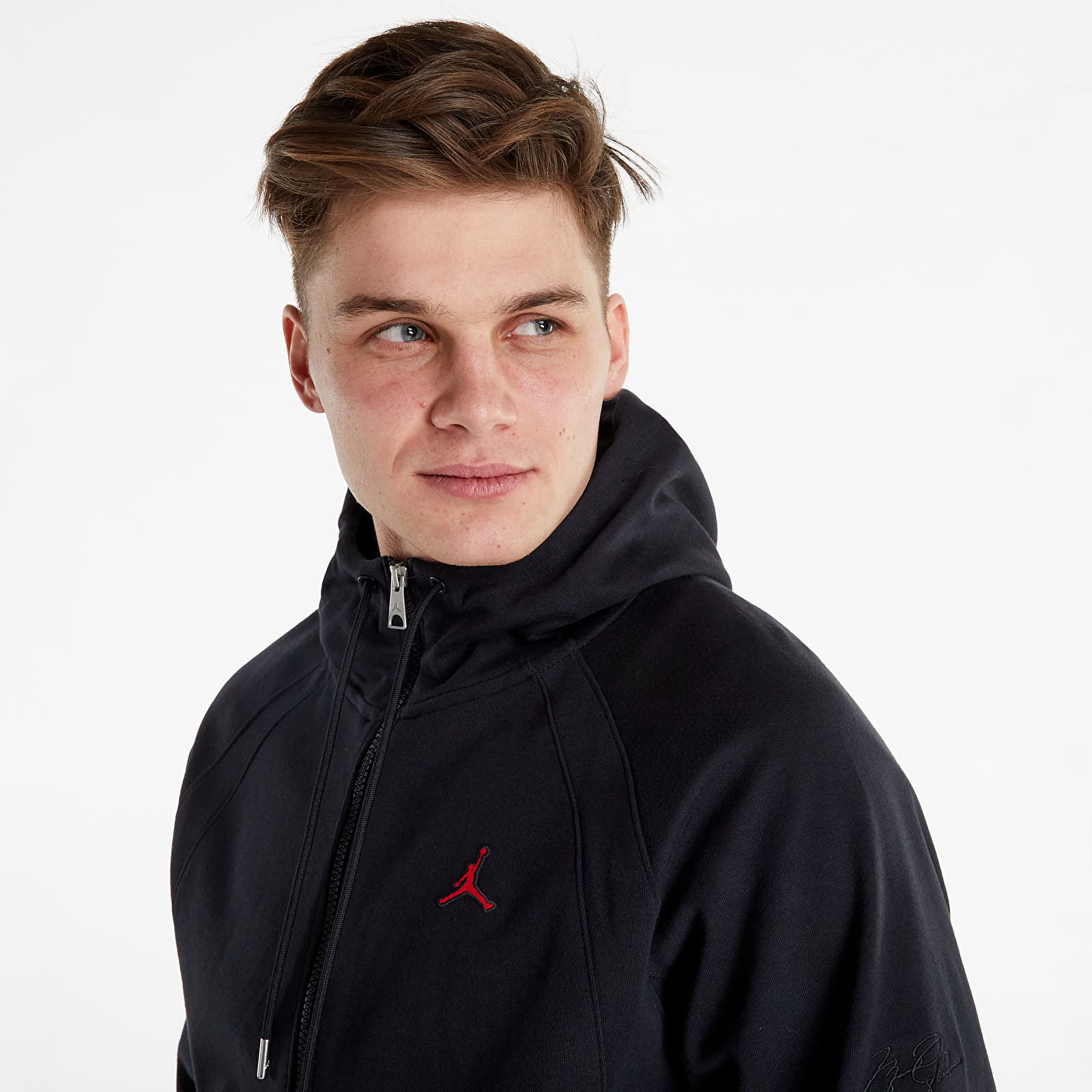 Hanorace Jordan Ess Warmup Jacket Black/ Gym Red