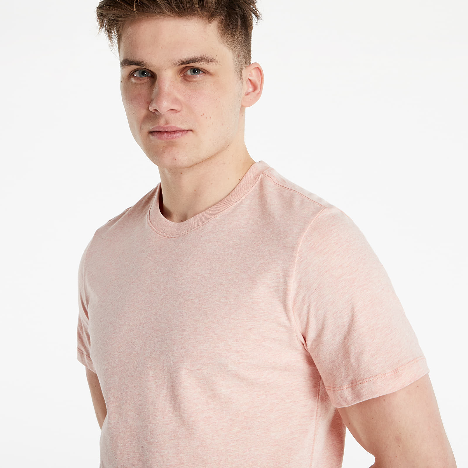 Tričká Nike NSW Tee Sustainability Lt Madder Root/ Htr/ Black