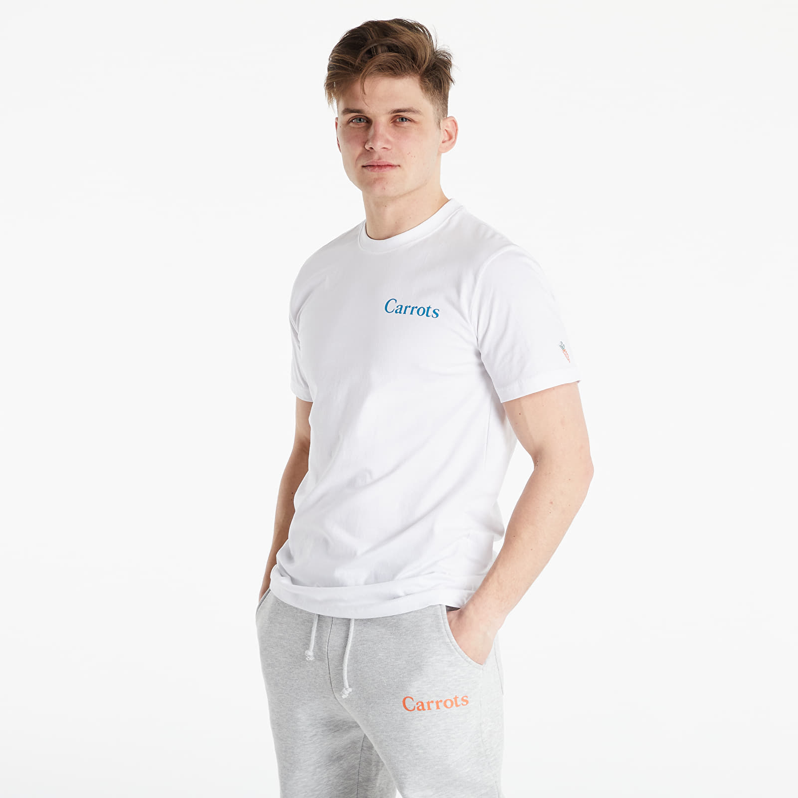 Tricouri  Carrots Wordmark Tee White