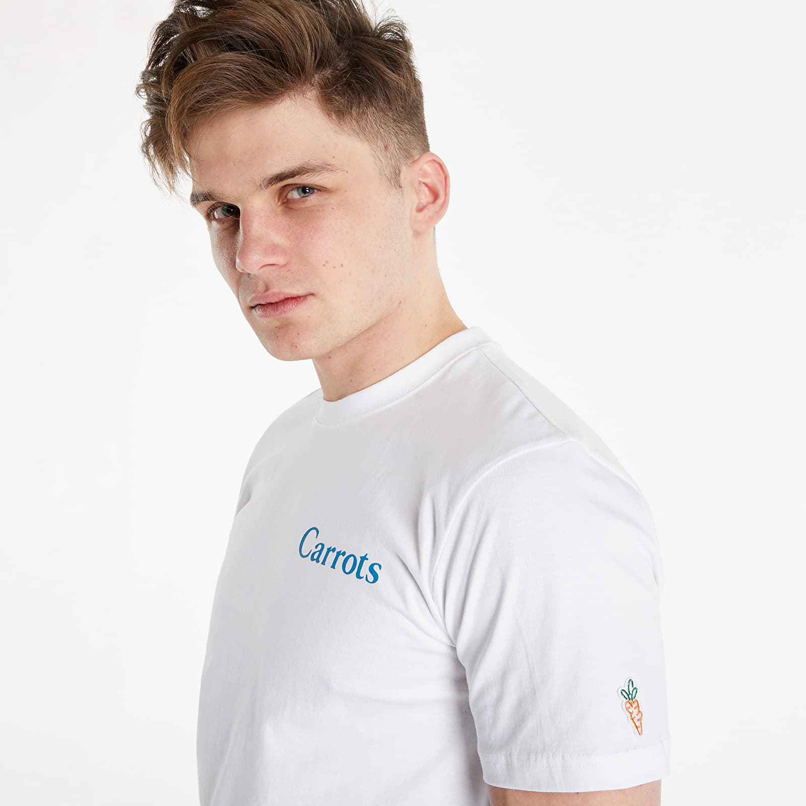 Tricouri  Carrots Wordmark Tee White