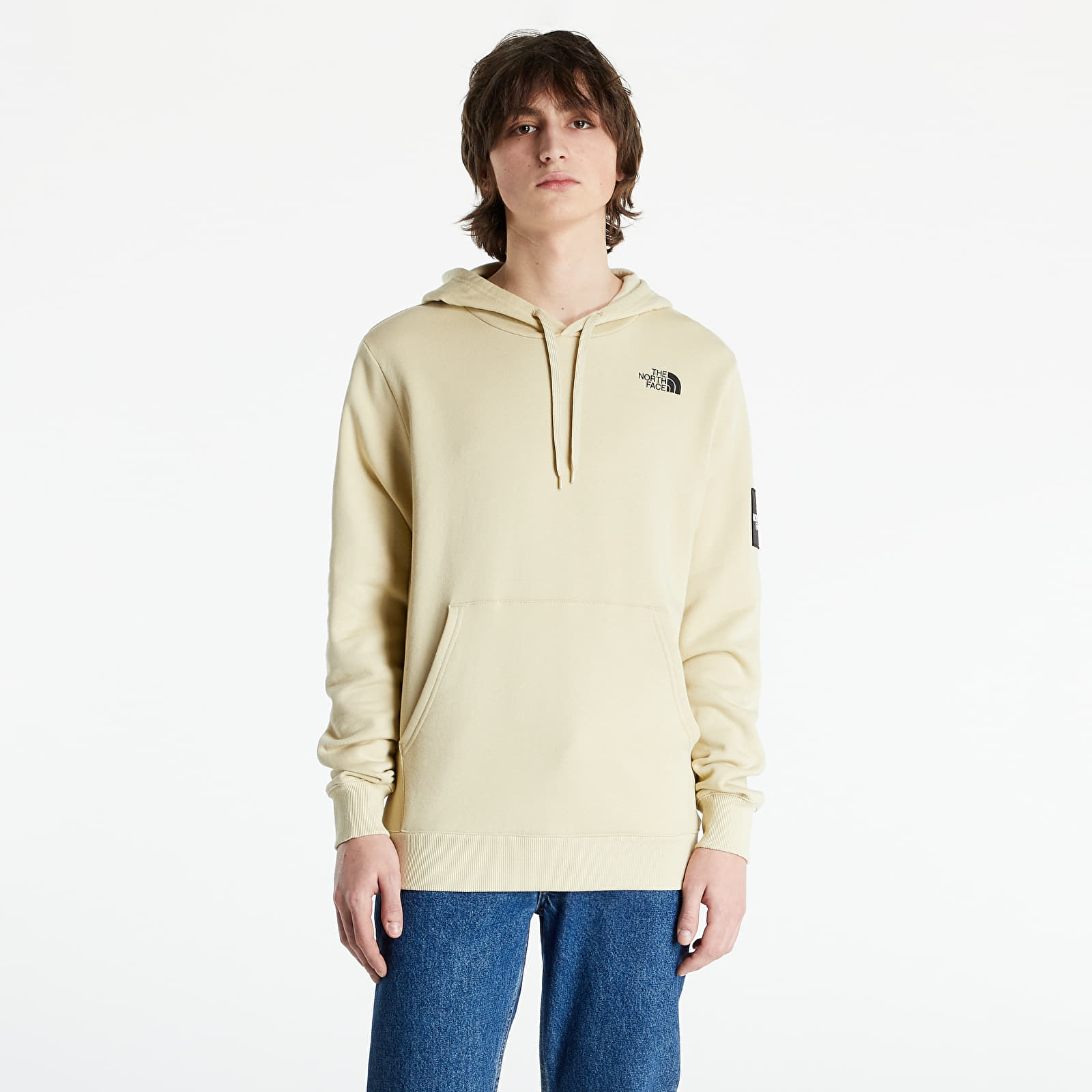 North face deals cream hoodie