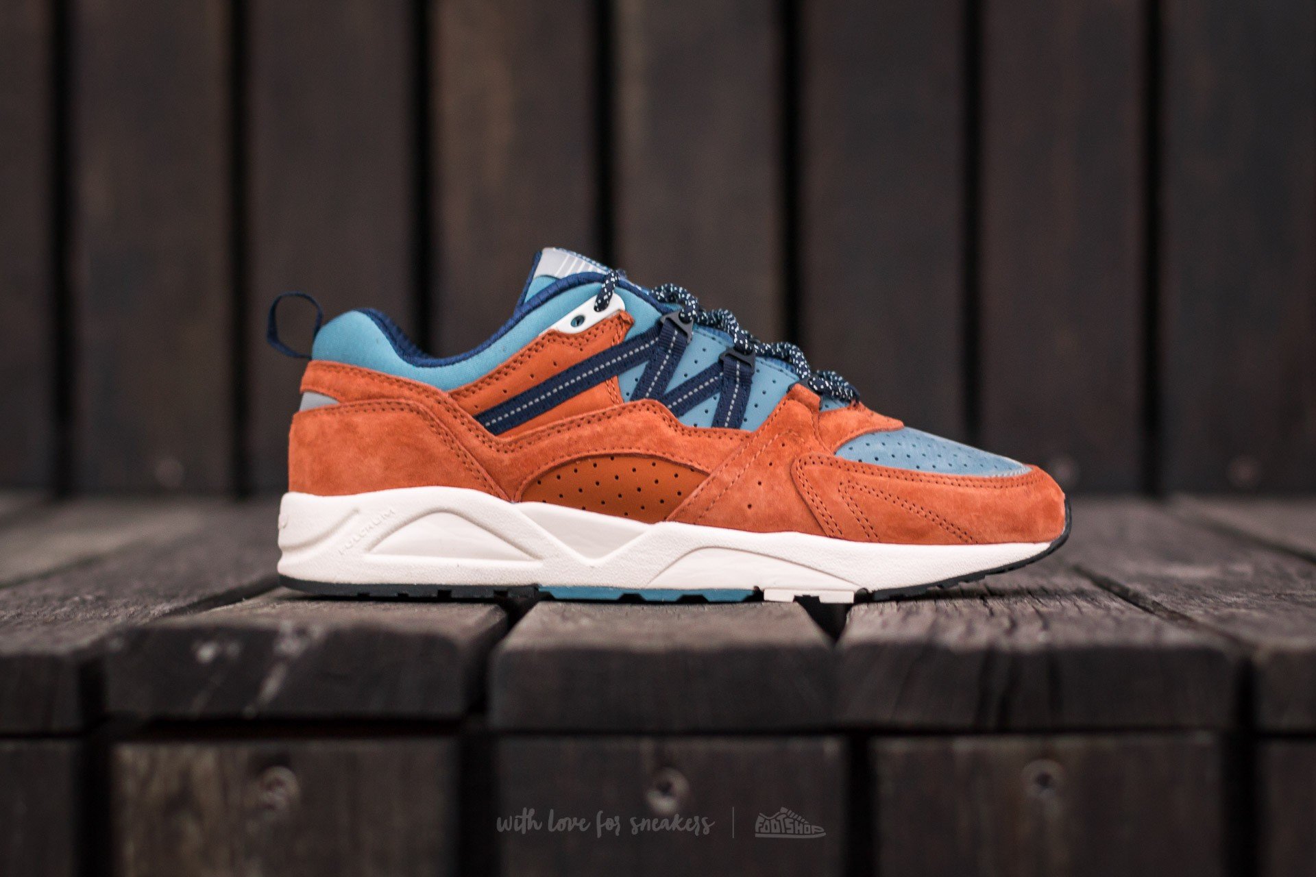 Men's shoes Karhu Fusion 2.0 Carmel Cefé/ Aegen Blue