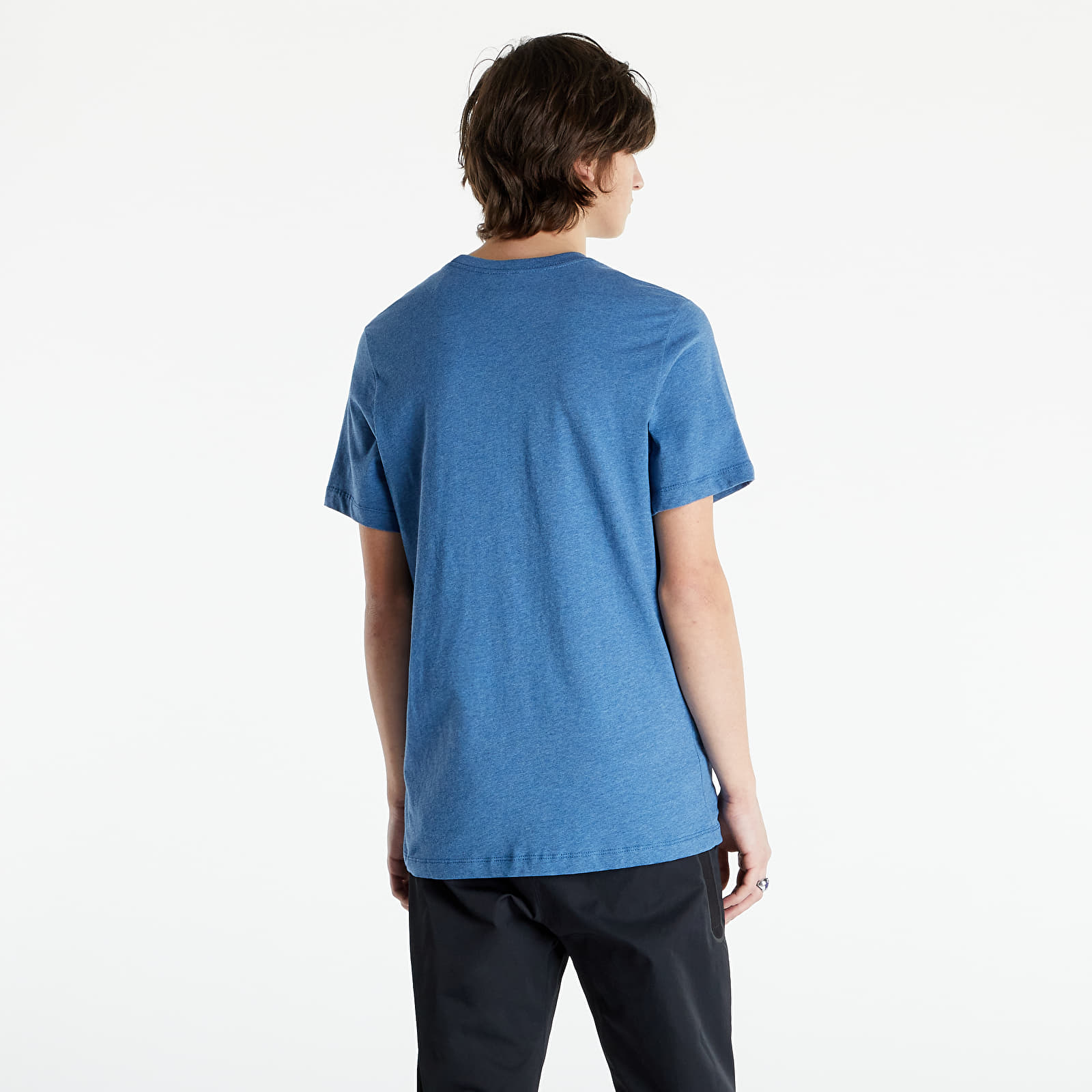 Tricouri  Nike NSW Tee Sustainability Dark Marina Blue/ Htr/ Black