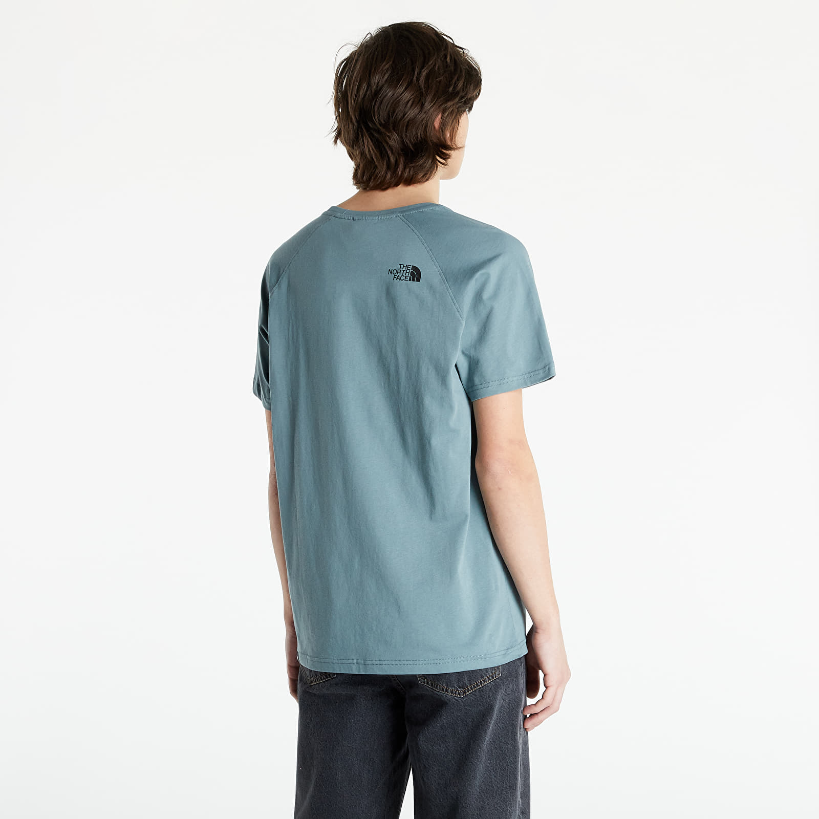T-shirts The North Face M S/S Raglan Redbox Tee Goblin Blue