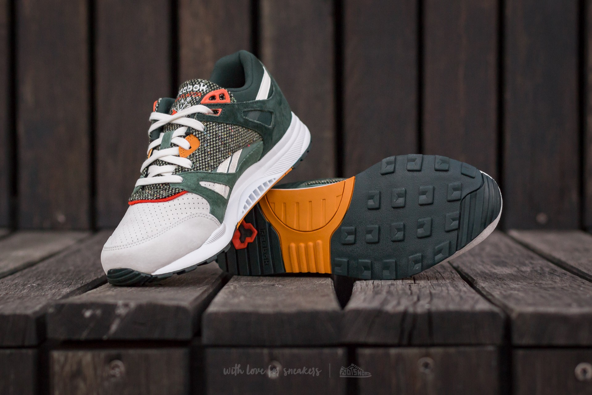 Chaussures et baskets homme Reebok Ventilator TM Opal Ashen Pioneer Green Footshop