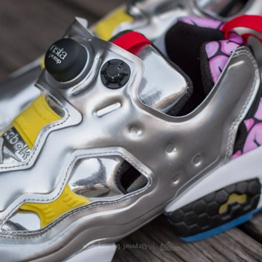 Reebok instapump uomo argento on sale