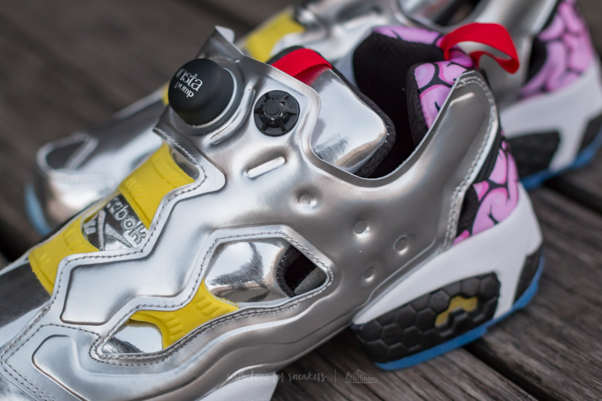 Reebok pump fury silver hotsell