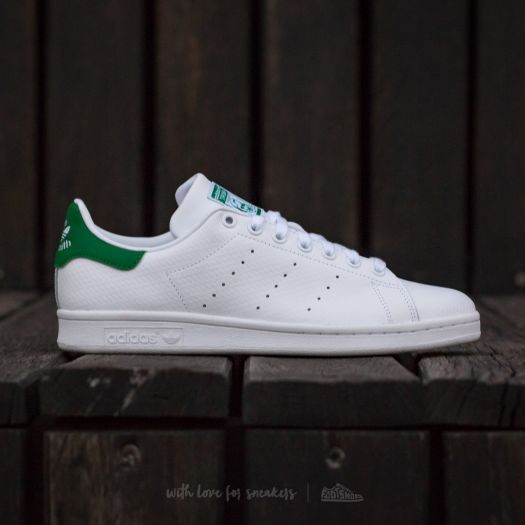 Men s shoes adidas Stan Smith Ftw White Ftw White Green Footshop