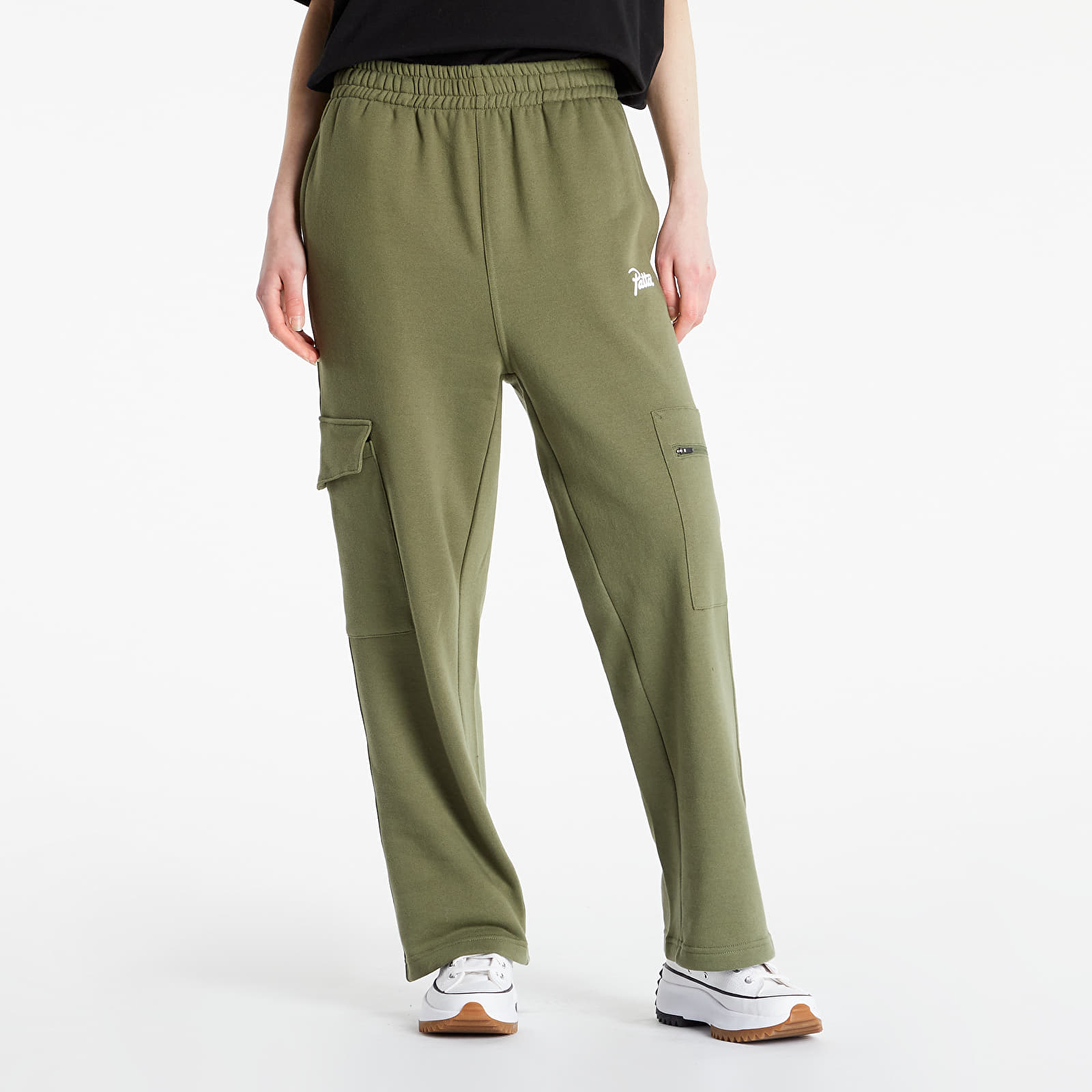 Kalhoty Patta Basic Summer Cargo Jogging Pants Olivine